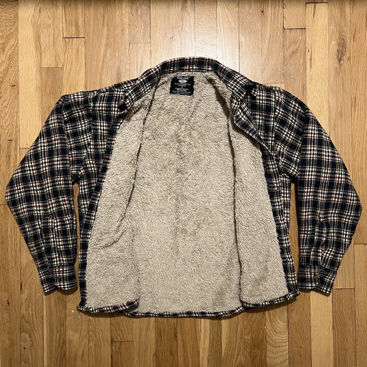 Other Grit Iron Flannel Jacket Mens Medium Fleece Multicolored Size US M / EU 48-50 / 2 - 2 Thumbnail