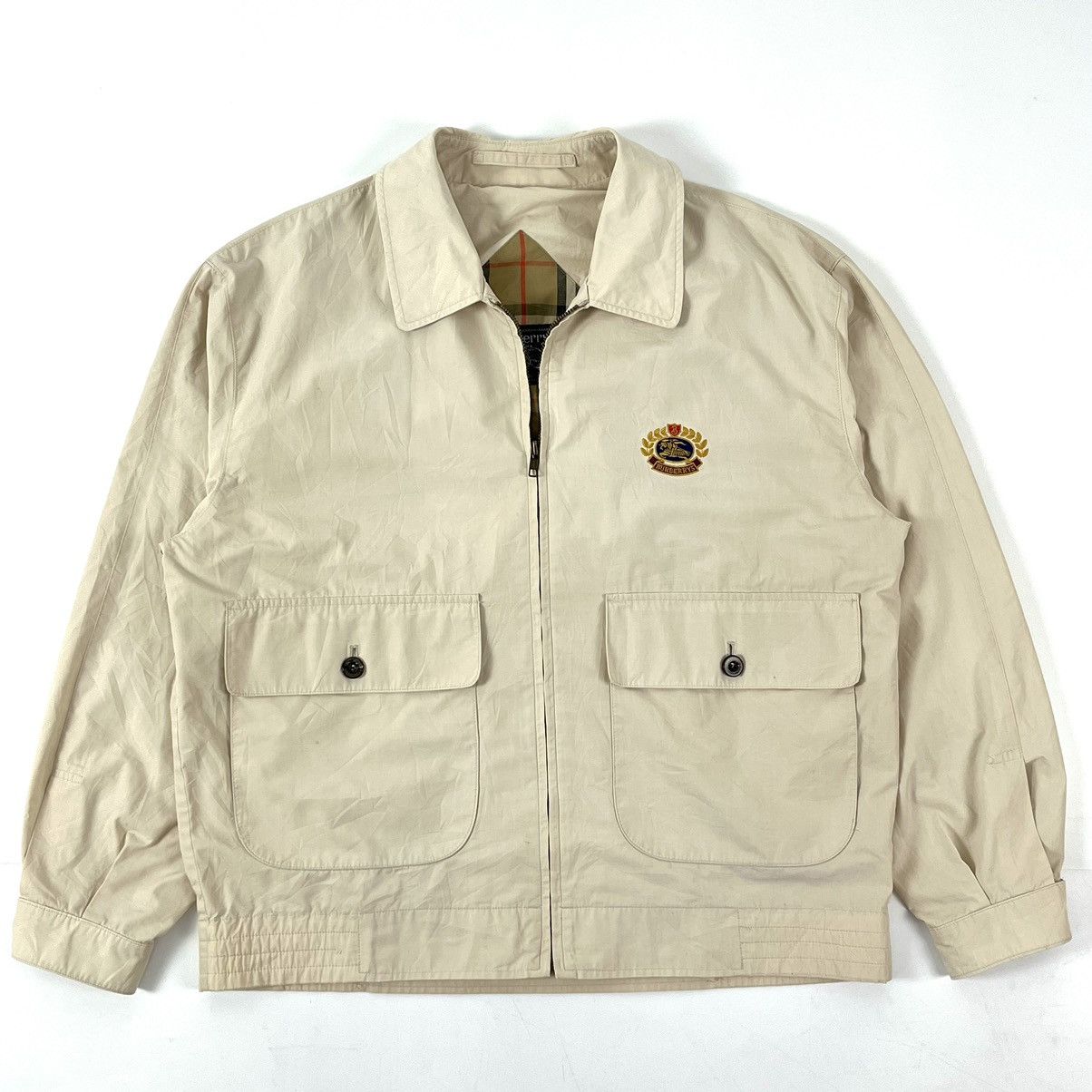 Burberry Vintage Burberry jacket Size US L / EU 52-54 / 3 - 1 Thumbnail