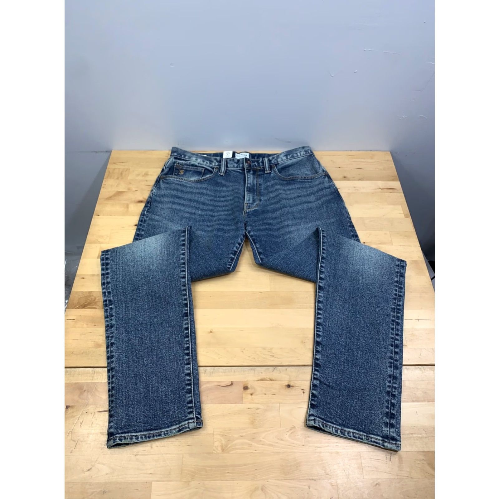 Todd Snyder Todd Snyder Jeans Men Slim Indigo 30x32 Denim Stretch 12939 Fashion Style Preppy 5-Pocket Slim Fit Jeans Mens Size US 30 / EU 46 - 5 Thumbnail