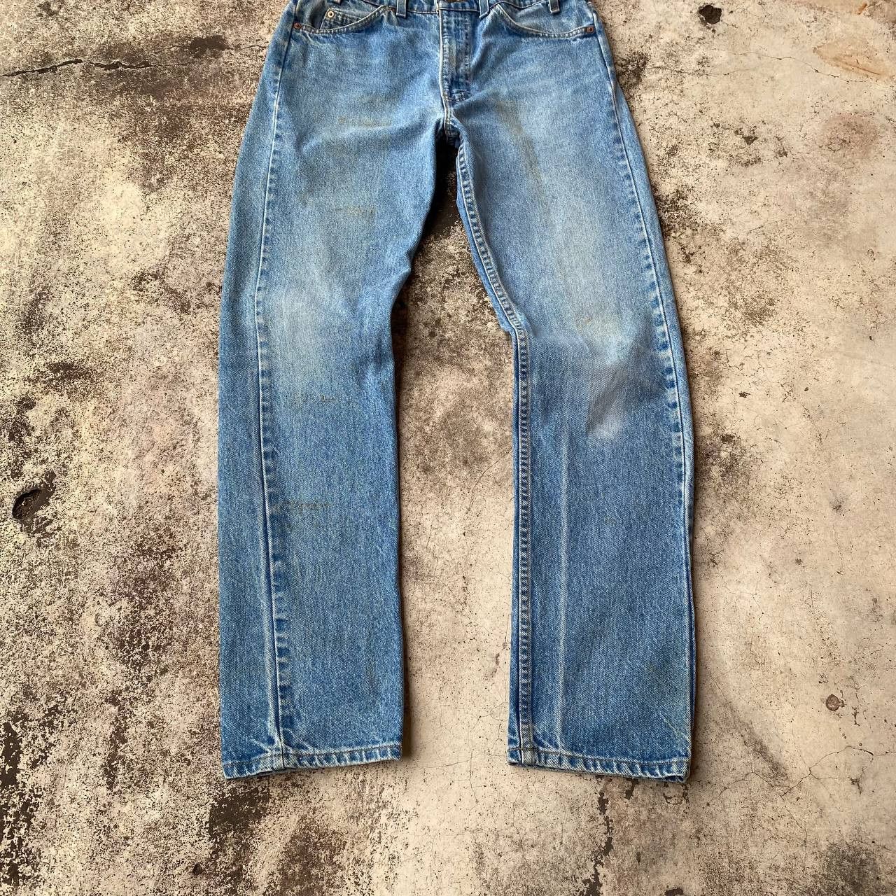 Levi's Vintage Clothing W32X31.5 VTG 1994 LEVIS 505 ORANGE TAG DIRTY JEAN Size US 32 / EU 48 - 9 Thumbnail