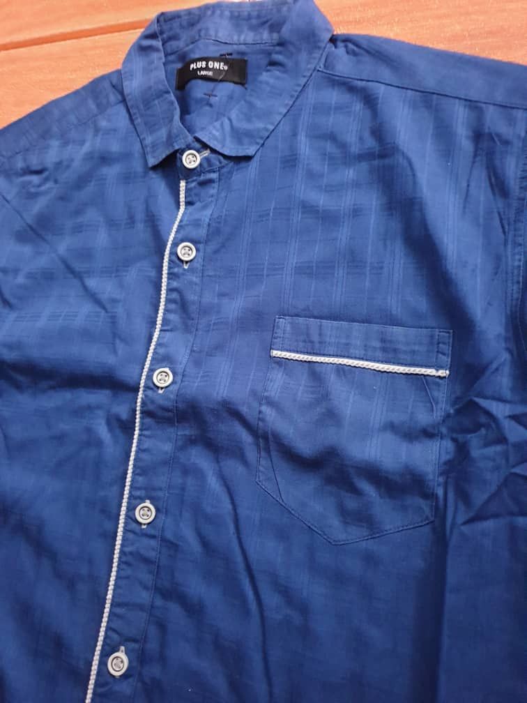 Japanese Brand Plus one Japanese 3 quater shirt Size US M / EU 48-50 / 2 - 6 Thumbnail