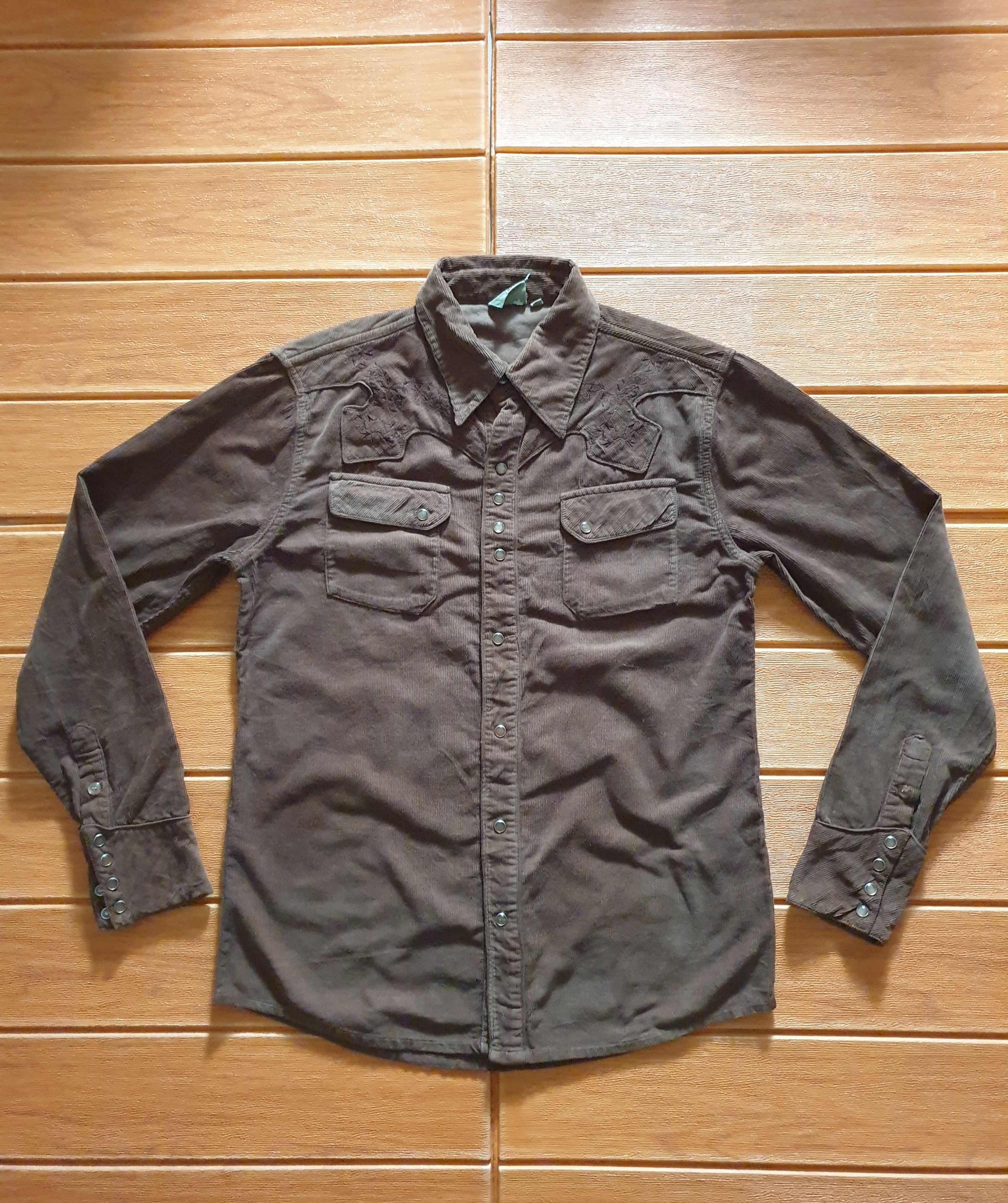 Japanese Brand 💥Gumu cudroy Japanese brand Western shirt Size US M / EU 48-50 / 2 - 1 Thumbnail