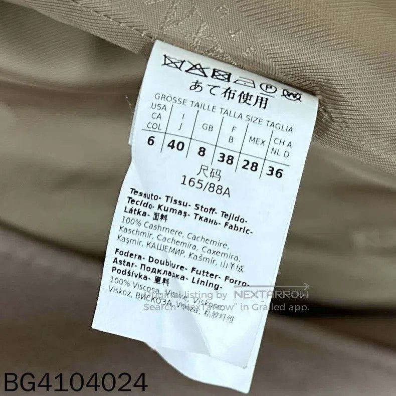 Max Mara Max Mara Camel Collar Pure Cashmere Coat Size XS / US 0-2 / IT 36-38 - 5 Thumbnail