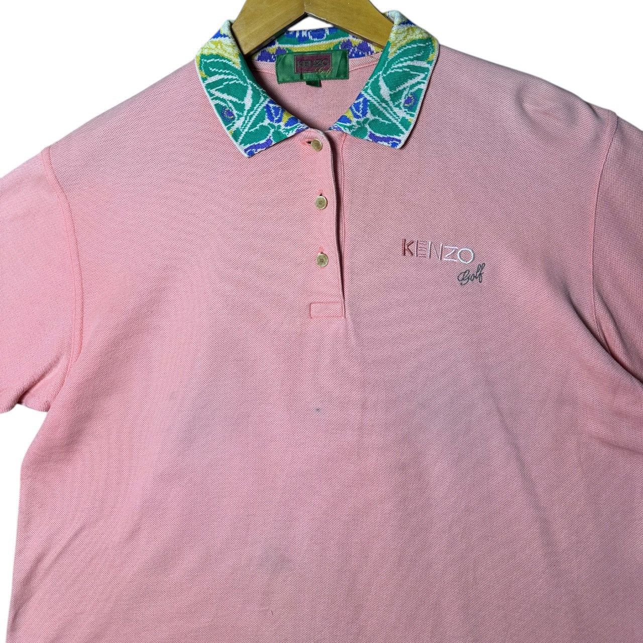 Kenzo × Vintage Vintage Kenzo Golf Polo Shirt Size US M / EU 48-50 / 2 - 4 Thumbnail