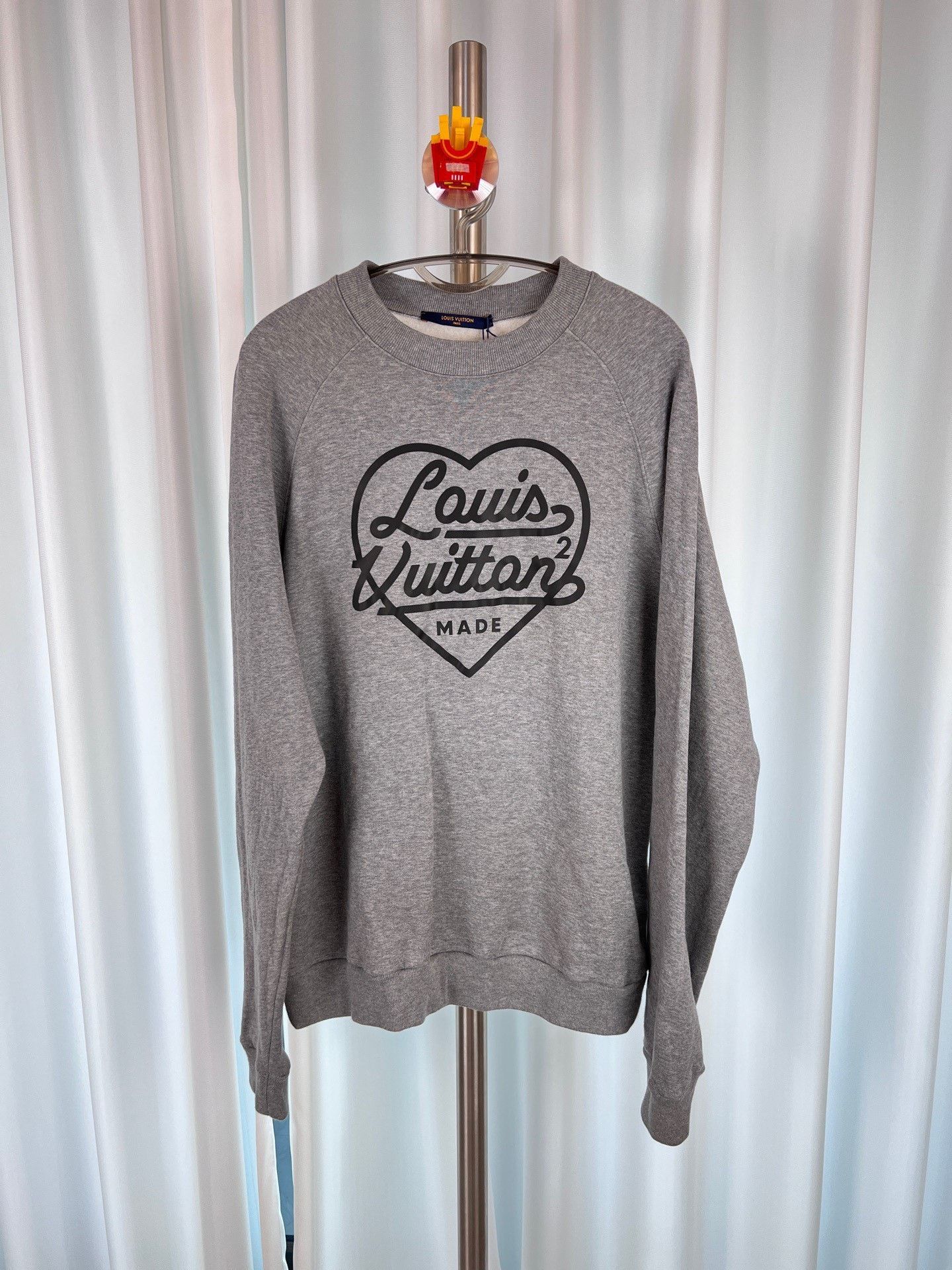 Louis Vuitton Louis Vuitton x Nigo Heart Logo Sweatshirt Size US L / EU 52-54 / 3 - 2 Thumbnail