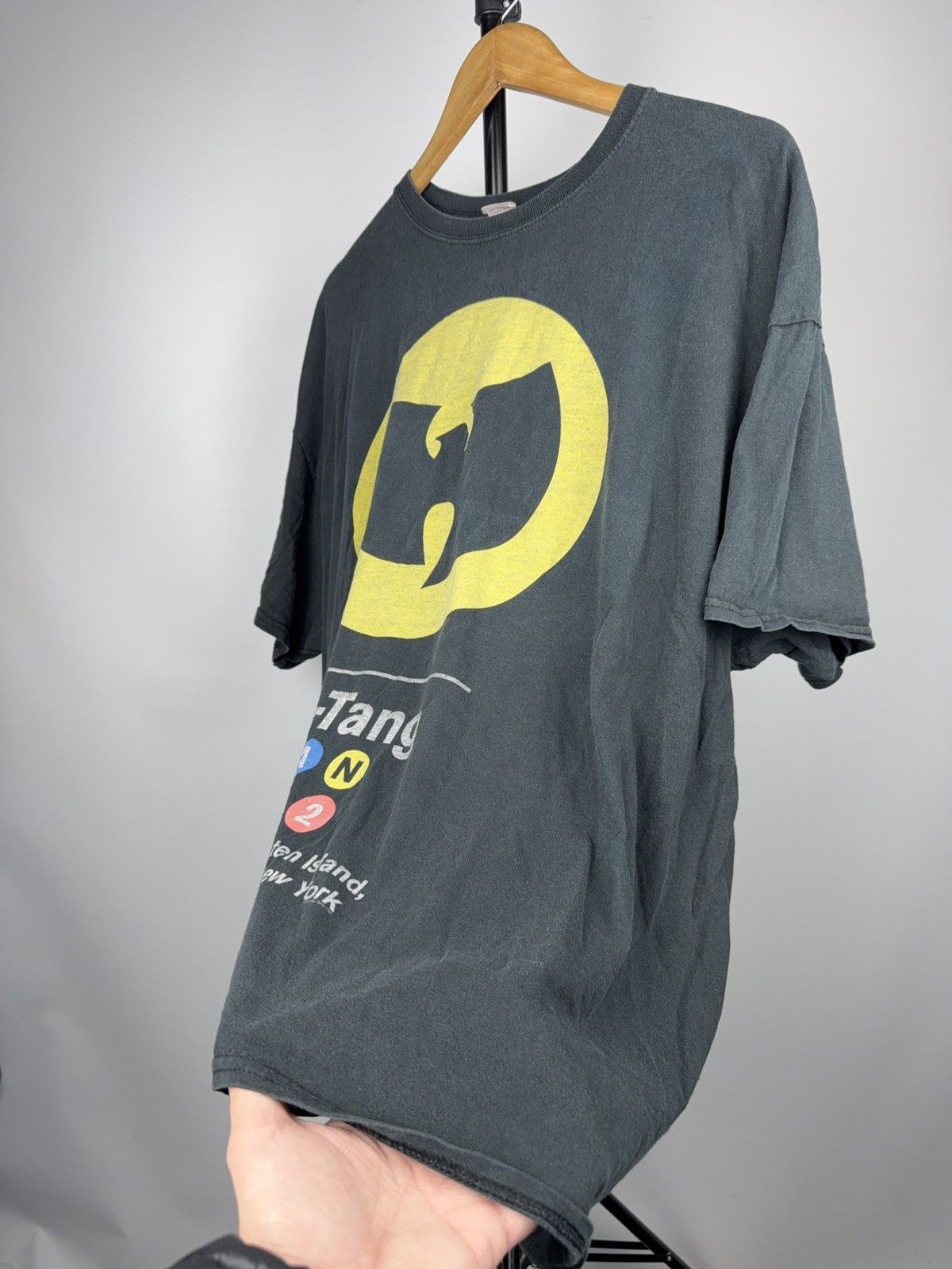 Wu-Tang Clan 00s Wu-Tang Clan Staten Island 1992 Logo Faded T-Shirt XL Size US XL / EU 56 / 4 - 10 Thumbnail