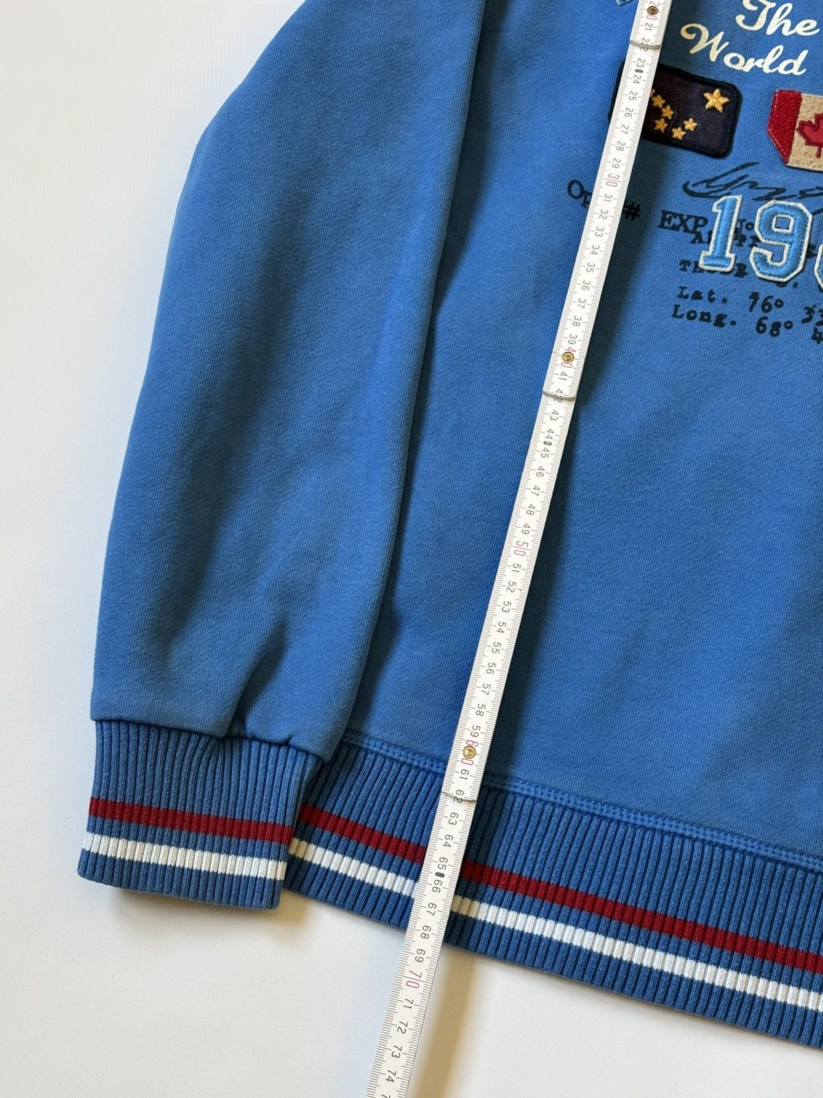 Napapijri × Vintage Napapijri Vintage Y2K Sweatshirt Zip Patch Rare Hype Size US M / EU 48-50 / 2 - 9 Thumbnail