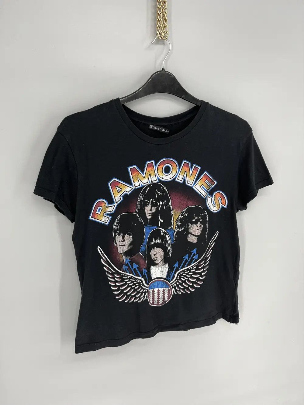 Vintage Vintage Ramones "Johnny Joe Deed Tommy" Graphic Tee Size US S / EU 44-46 / 1 - 2 Thumbnail