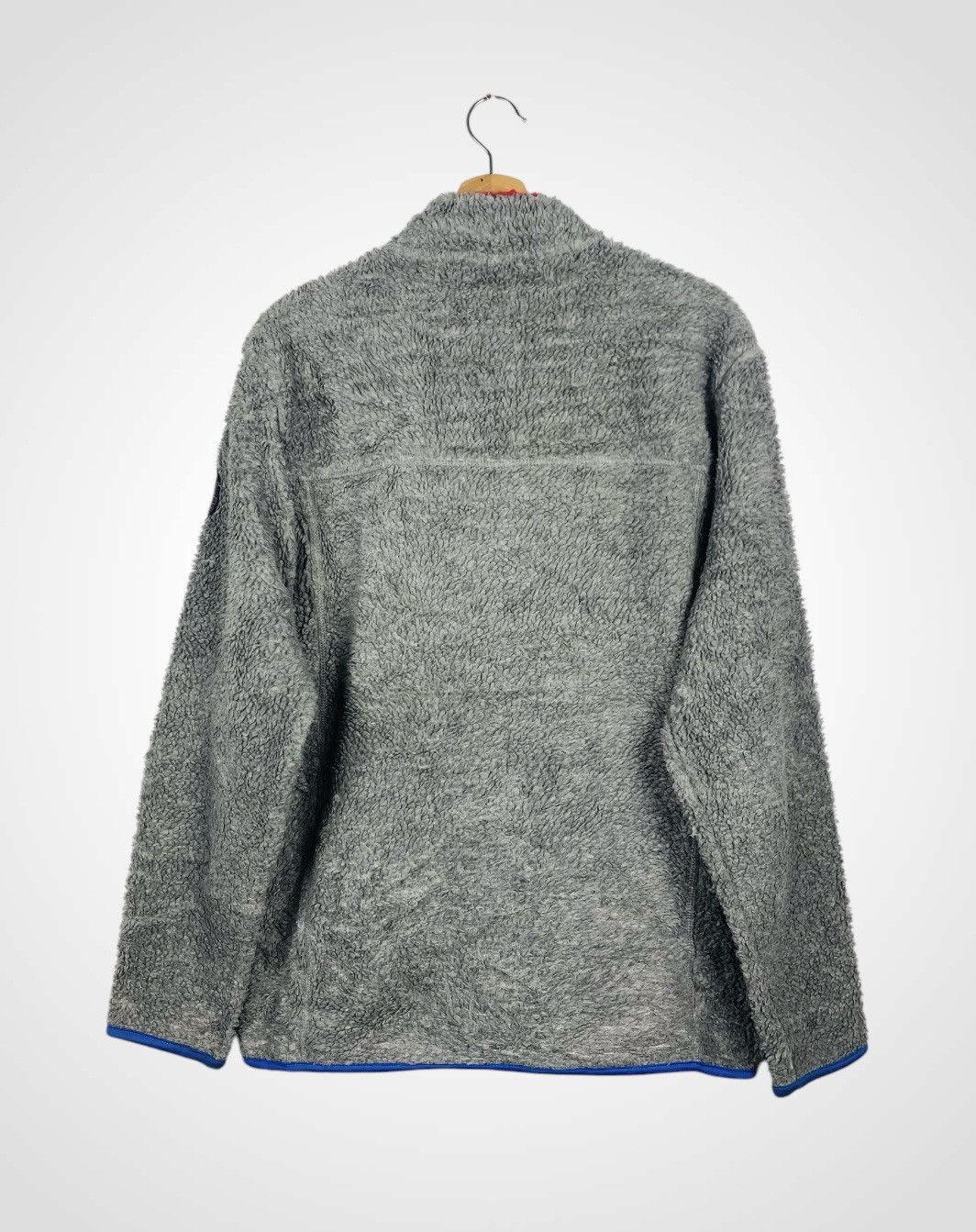 Napapijri Vintage Napapijri Sherpa Fleece Full Zipper Sweater Size US L / EU 52-54 / 3 - 2 Thumbnail