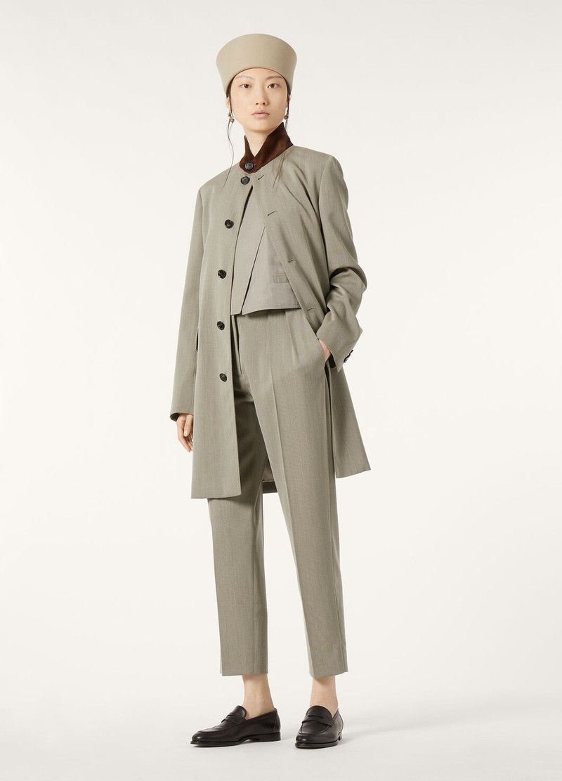 Loro Piana o1srvl11e0526 FAP0564 Hudson Pant in Light Green Size 25" / US 0 / IT 36 - 2 Thumbnail
