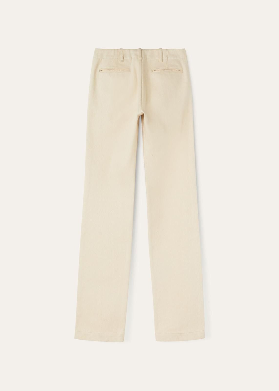 Loro Piana o1srvl11e1125 FAO5679 Jorge Trousers in Light Beige Size 28" / US 6 / IT 42 - 2 Thumbnail
