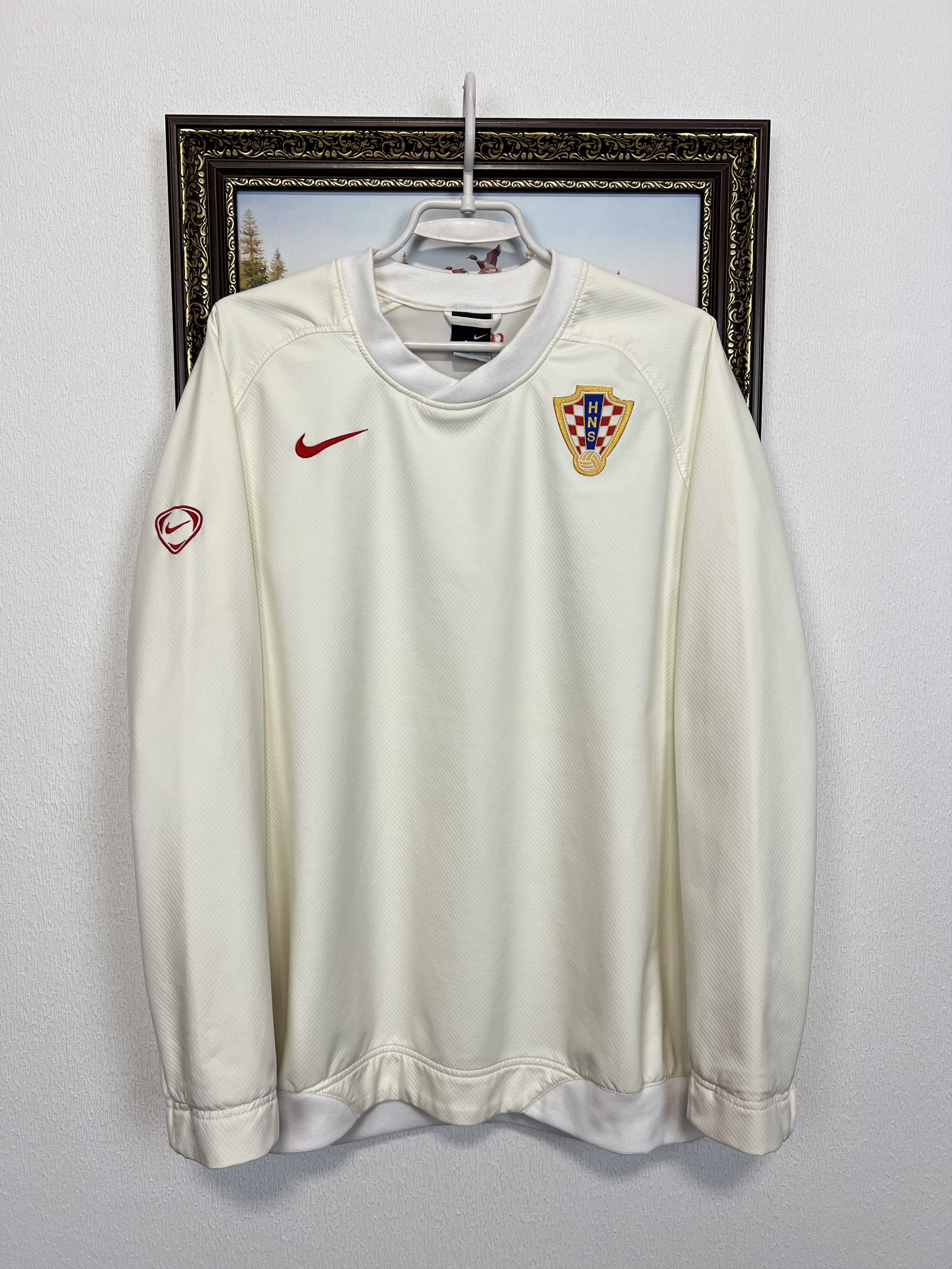 Nike Croatia Football Train Sweatshirt Jacket Player Issue Size US XL / EU 56 / 4 - 1 Thumbnail