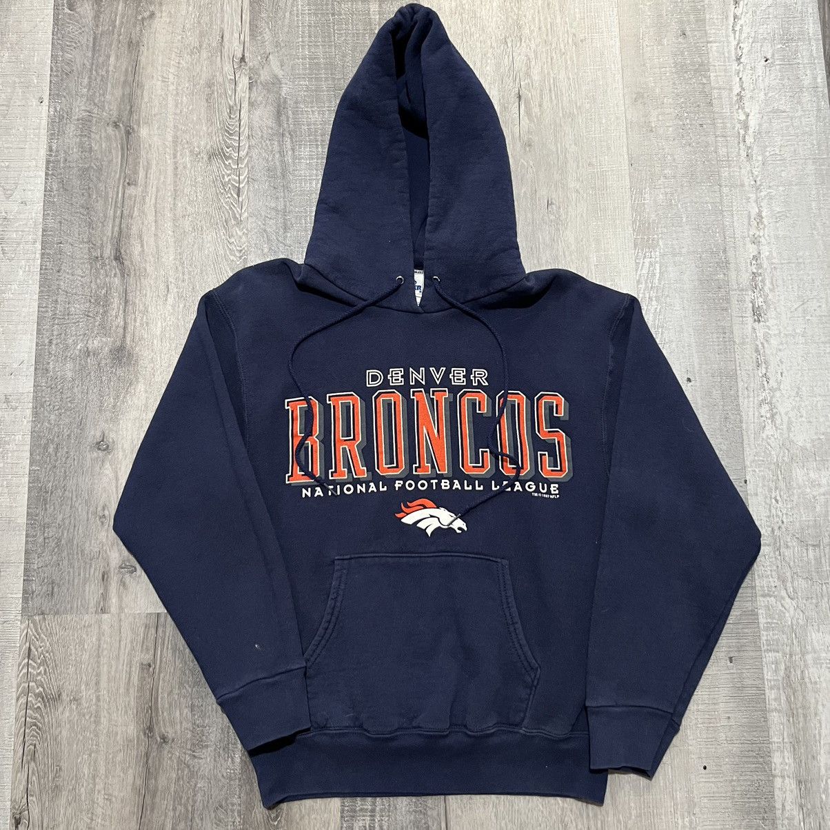 Pro Player × Vintage VTG Denver Broncos 1997 Pro Player NFL Football 90s Hoodie Size US M / EU 48-50 / 2 - 1 Thumbnail