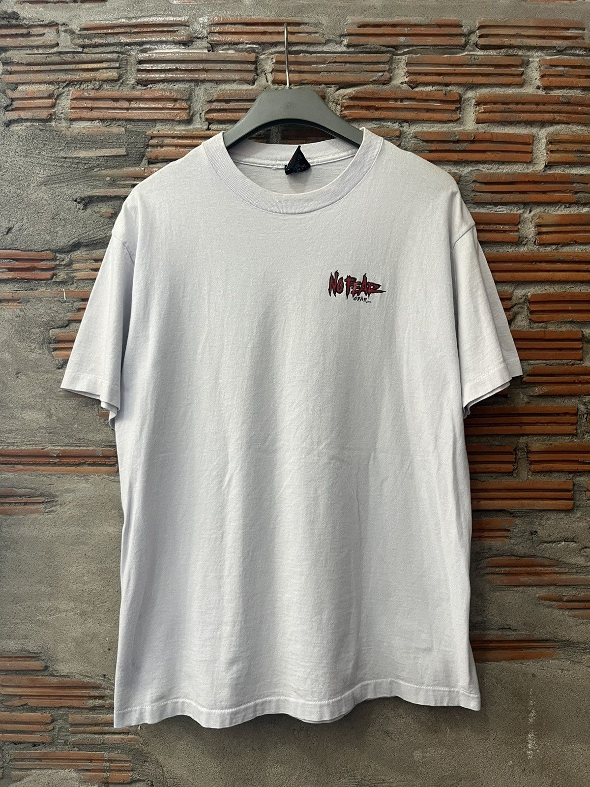 No Fear Vintage NOFEAR Pussy Chicken 93’s BAAGOE Tshirt Size US L / EU 52-54 / 3 - 2 Thumbnail