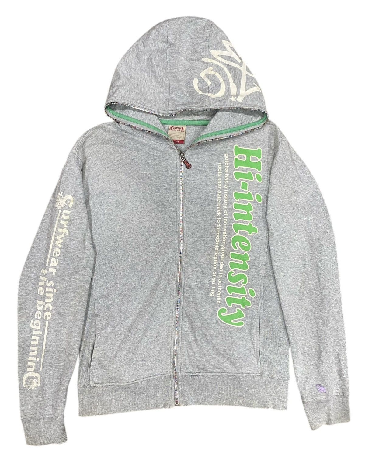 Gotcha × If Only Was True Rare Fullzip GOTCHA Sweater Hoodie Size US M / EU 48-50 / 2 - 1 Thumbnail