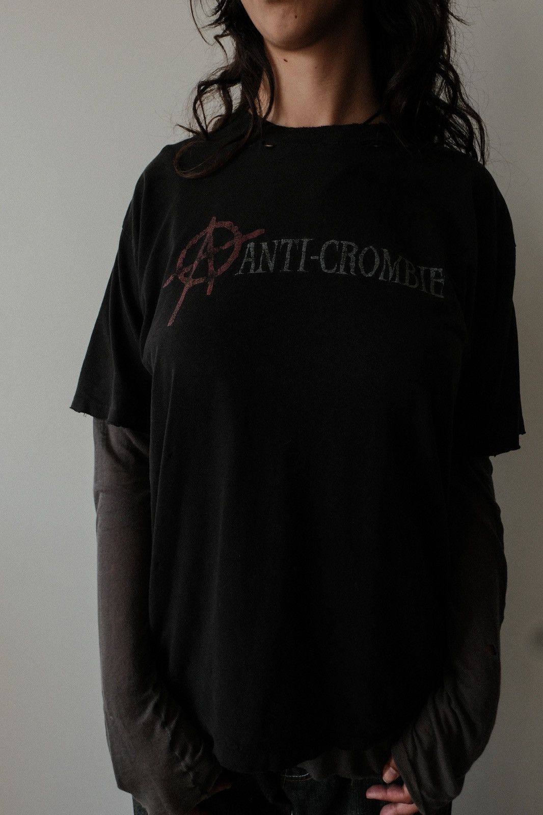 Vintage Anti-Crombie Fashion Victim Tee Size US L / EU 52-54 / 3 - 2 Thumbnail