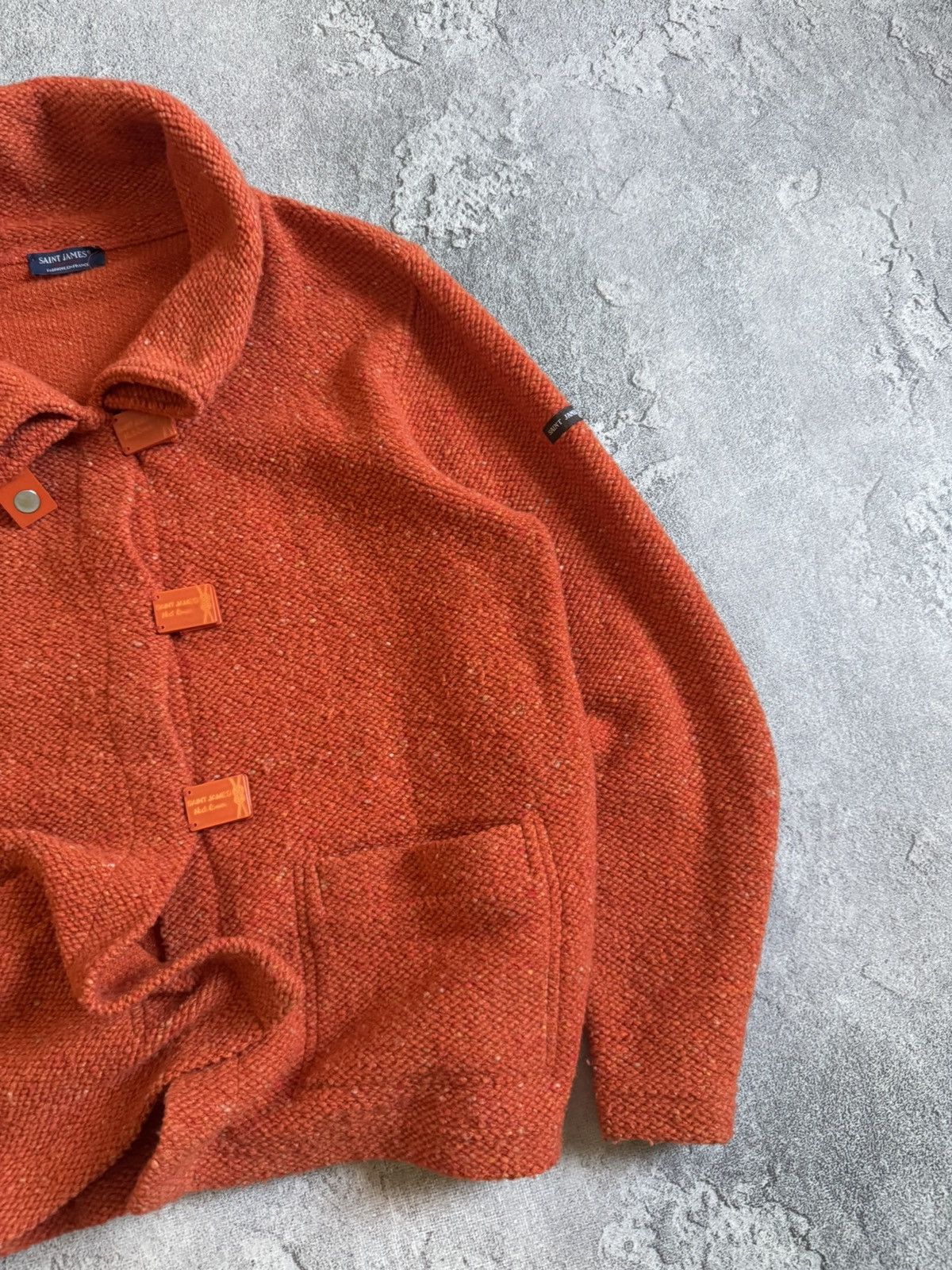 Saint James Saint James 2size button up knitwear jacket cardigan sweater Size M / US 6-8 / IT 42-44 - 4 Thumbnail