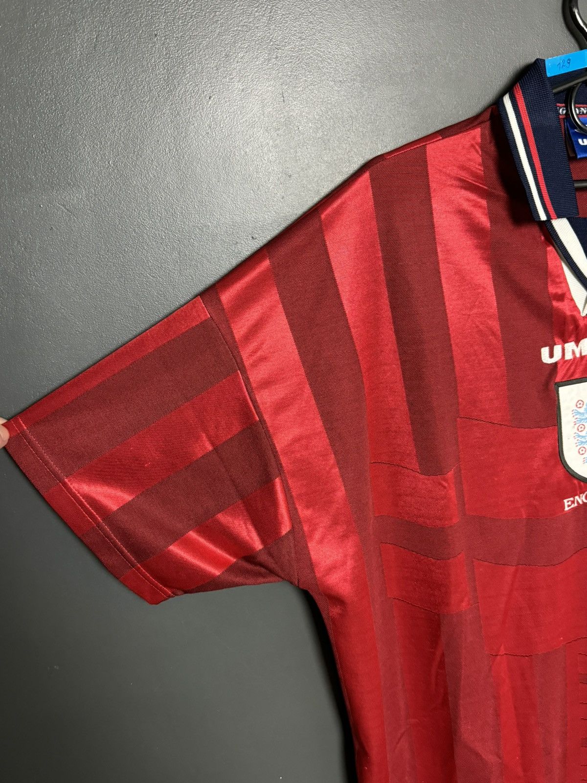 Umbro England National Team 97/99 Away Football Jersey T-Shirt Size US XL / EU 56 / 4 - 5 Thumbnail