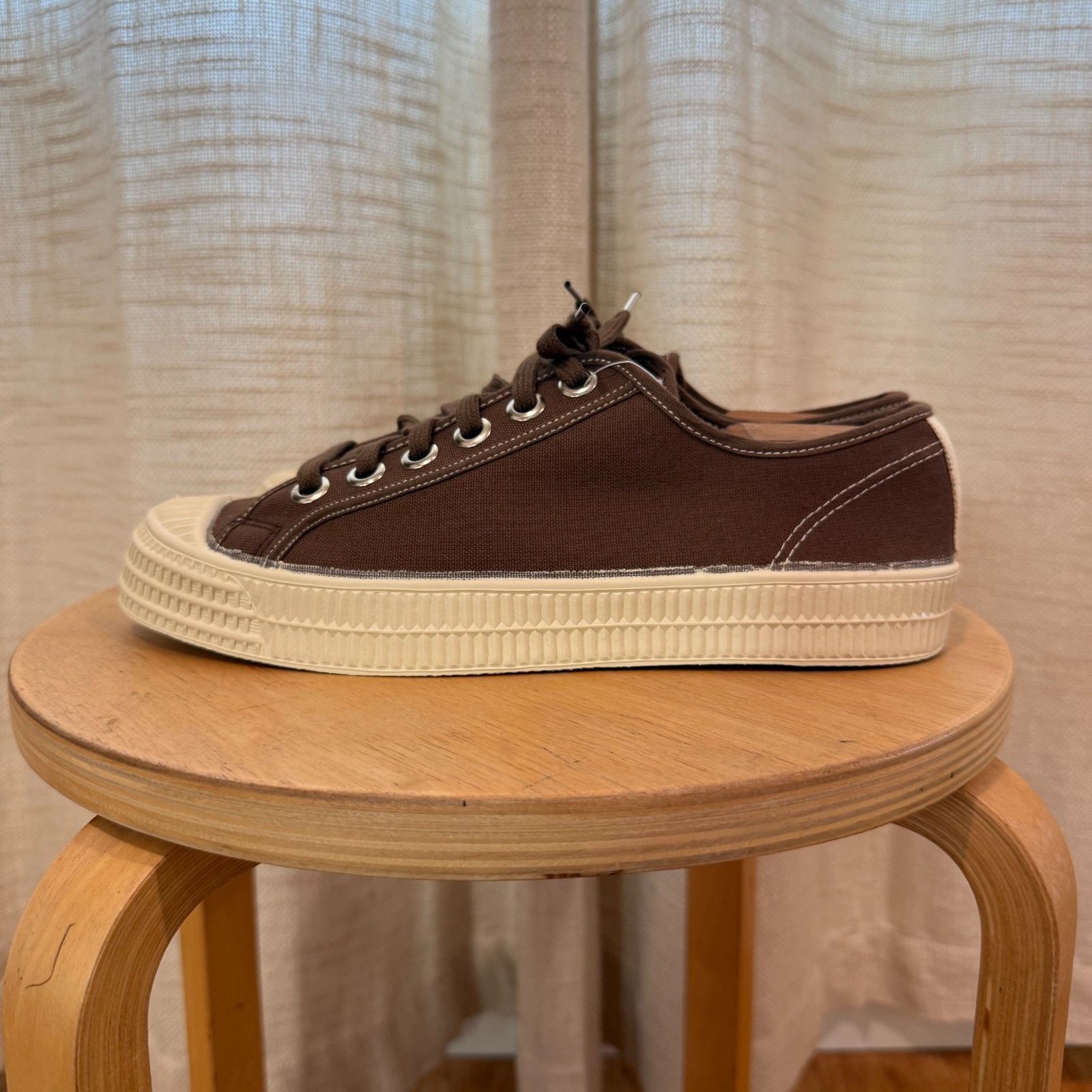 Novesta Novesta Star Master Contrast Stitch Sneakers in Brown Size US 9 / EU 42 - 8 Thumbnail