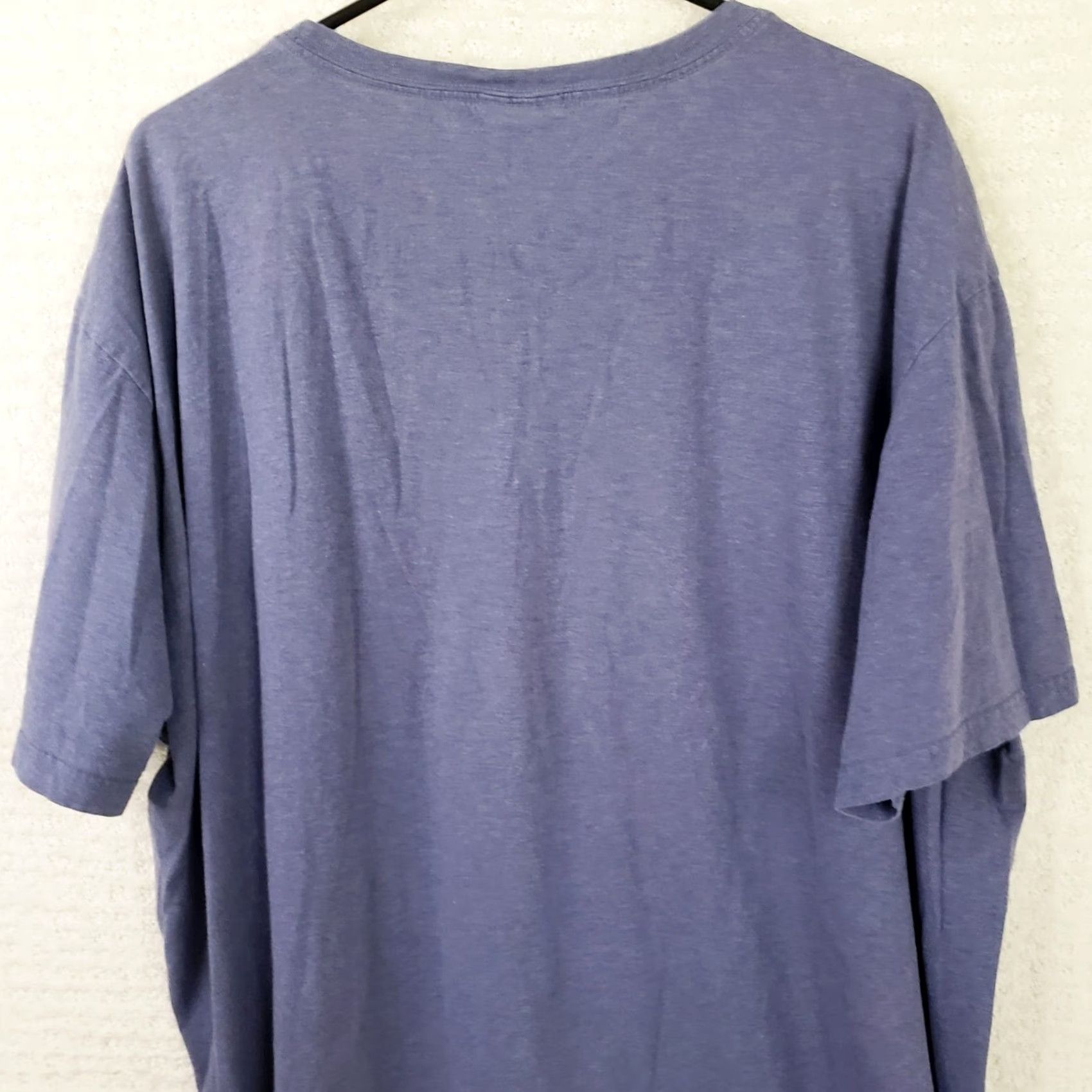 Polo Ralph Lauren Polo Ralph Lauren Men's XXL Blue T-Shirt Classic Fit Short Sleeve Cotton Tee Polo Pony Logo V-Neck Jersey 2XL Regular Mens Size US XXL / EU 58 / 5 - 7 Thumbnail