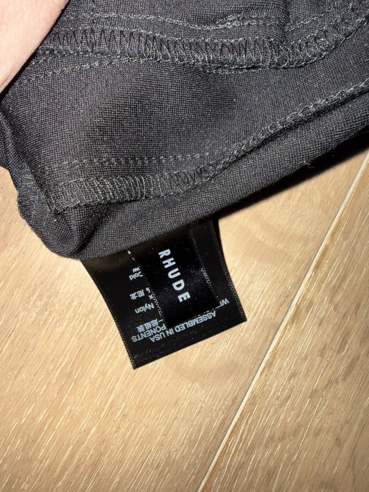 Rhude Rhude Black Rayon Trousers Size US 34 / EU 50 - 7 Thumbnail