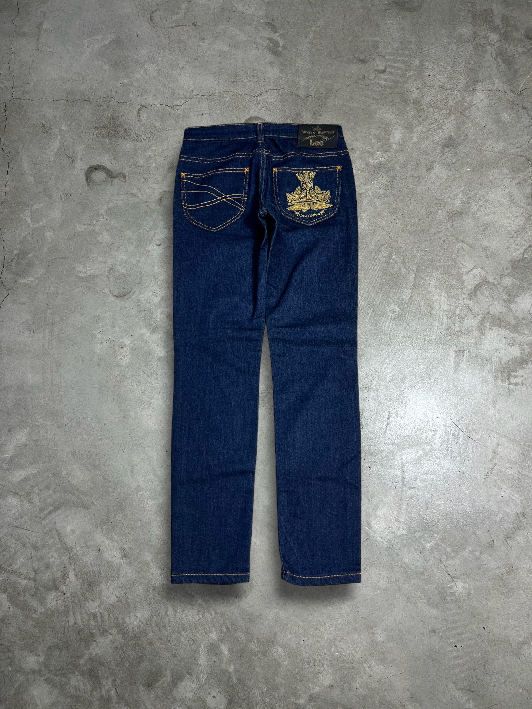 Vivienne Westwood Vivienne Westwood Anglomania x Lee Skinny Jean GTMPT339 Size 29" - 1 Thumbnail