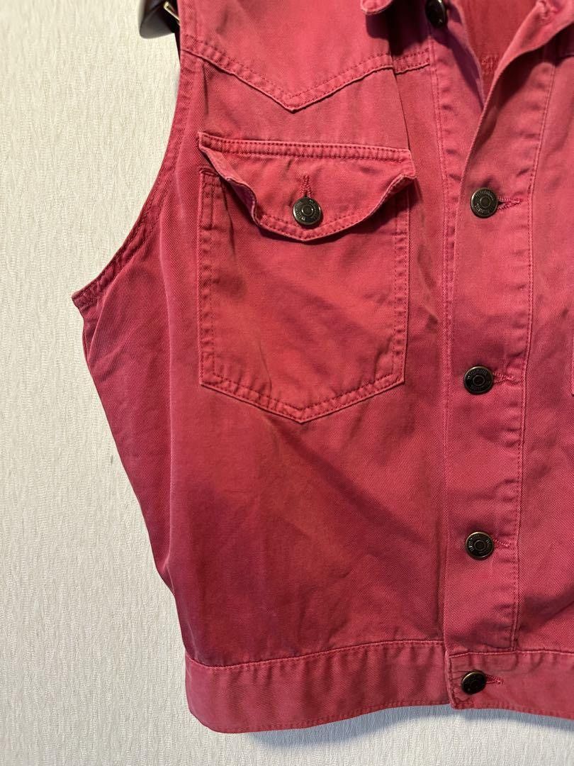 Miu Miu MIU MIU 2000s denim vest Size US S / EU 44-46 / 1 - 4 Thumbnail