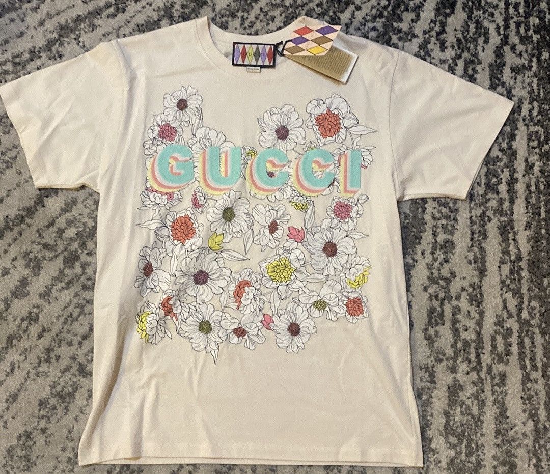 image of Gucci Lovelight Cotton T-Shirt Size Xs, Women's