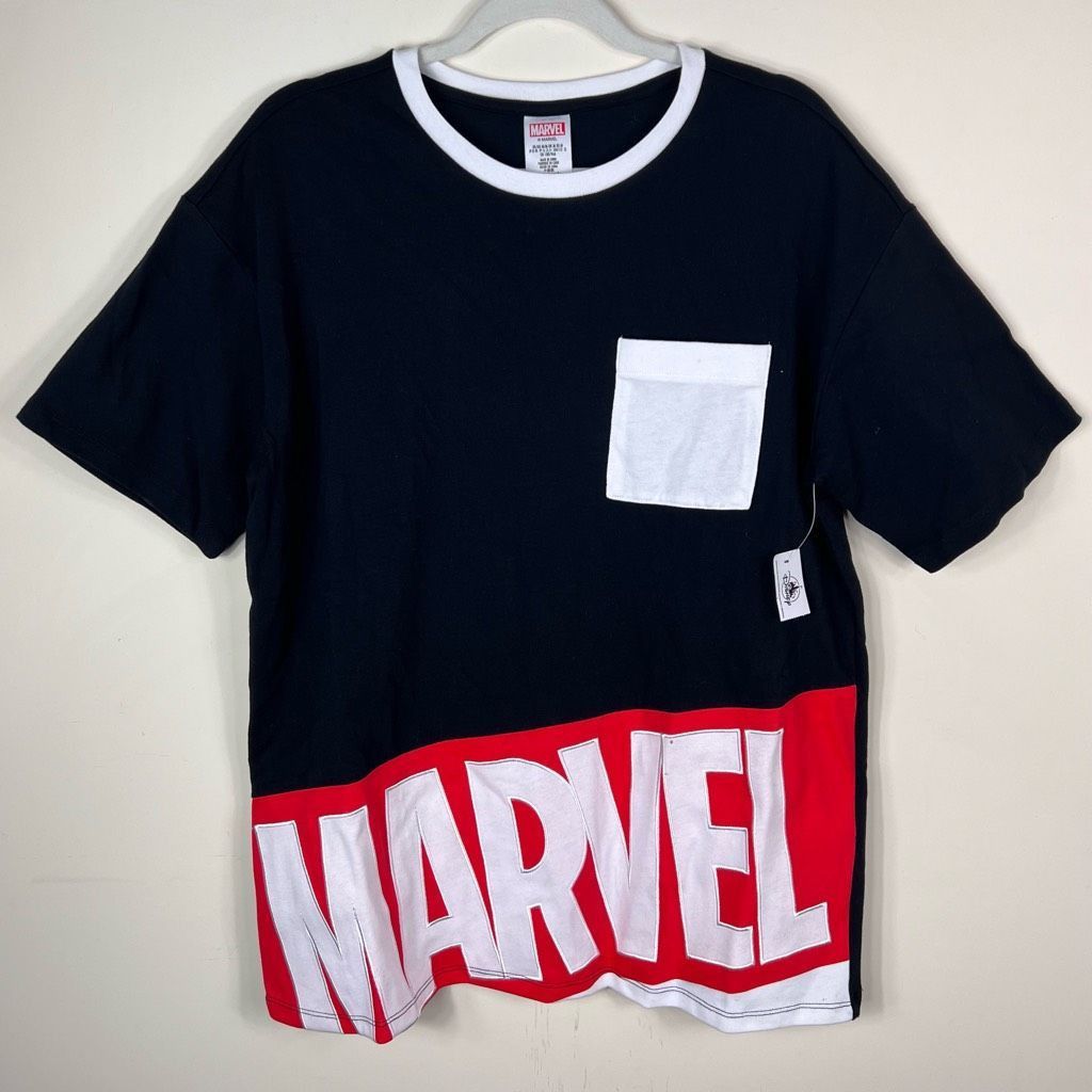 Disney Disney Parks Marvel Adult Pocket Tee (Medium) Size US M / EU 48-50 / 2 - 1 Thumbnail