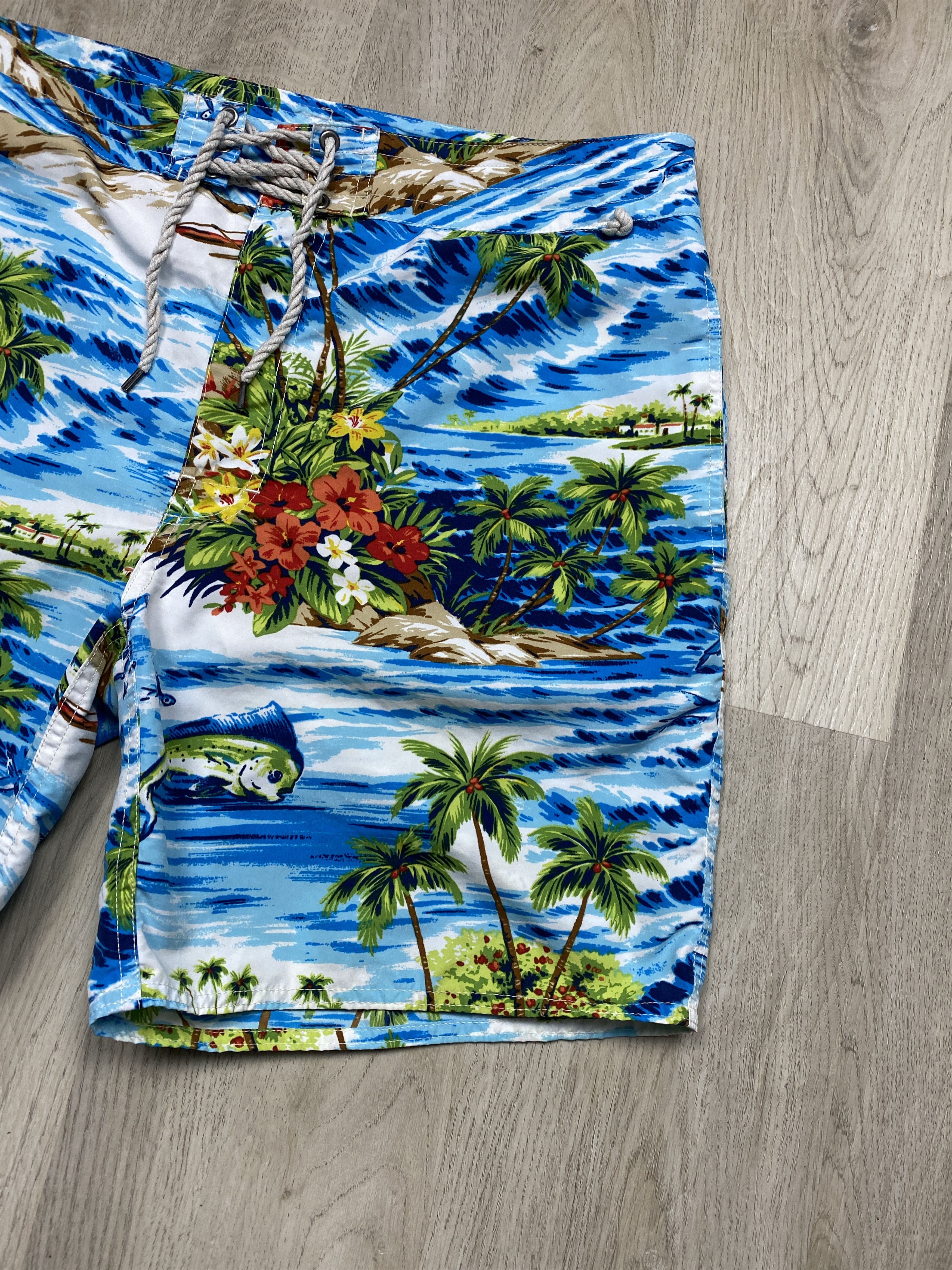 Polo Ralph Lauren × Ralph Lauren Polo Ralph Lauren Vintage Mens Swimming Shorts Size US 36 / EU 52 - 2 Thumbnail