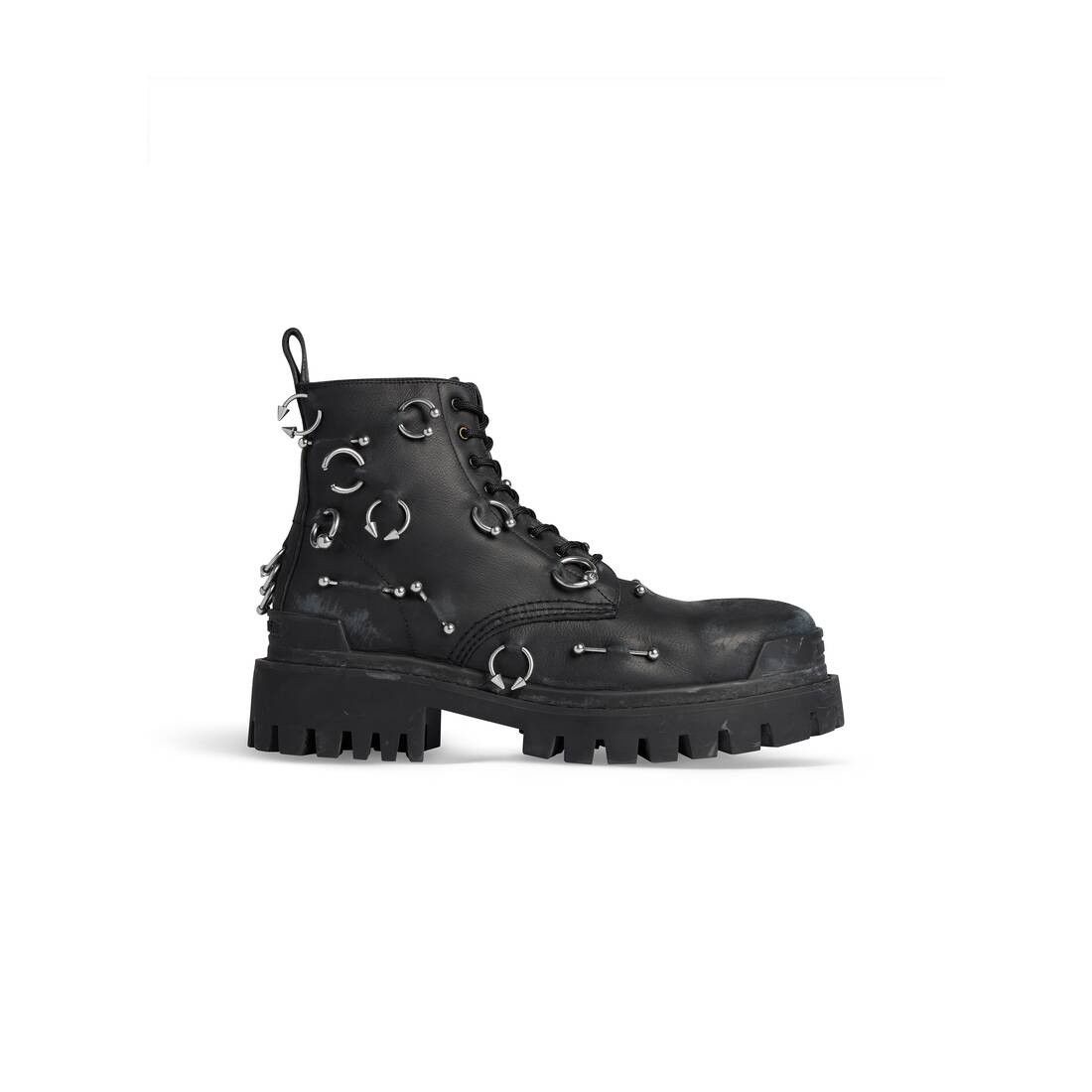 Balenciaga Balenciaga Strike 20MM Used Effect Boots | Grailed