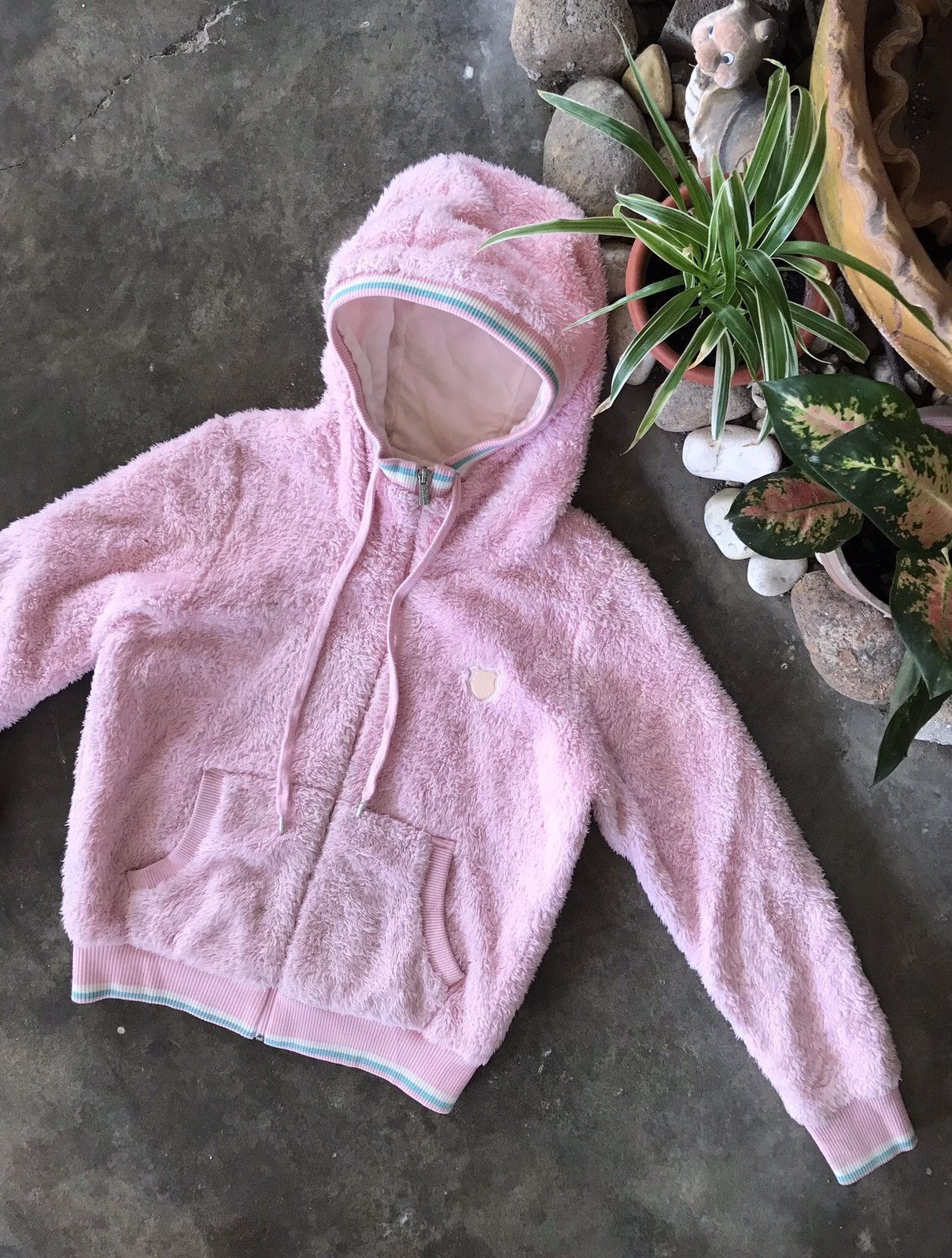 K-Swiss × Vintage K-Swiss Deep Pile Fleece Spellout Jacket Unisex🔥 Size M / US 6-8 / IT 42-44 - 14 Thumbnail
