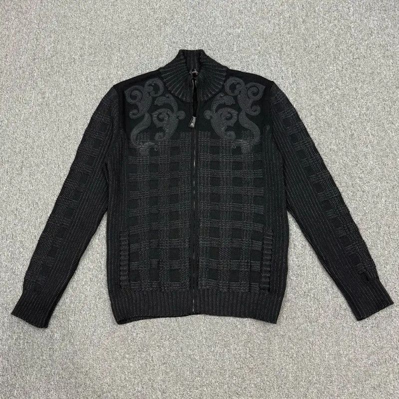 Versace Versace Men's Black Wool Jacket 0089 Size US L / EU 52-54 / 3 - 1 Thumbnail