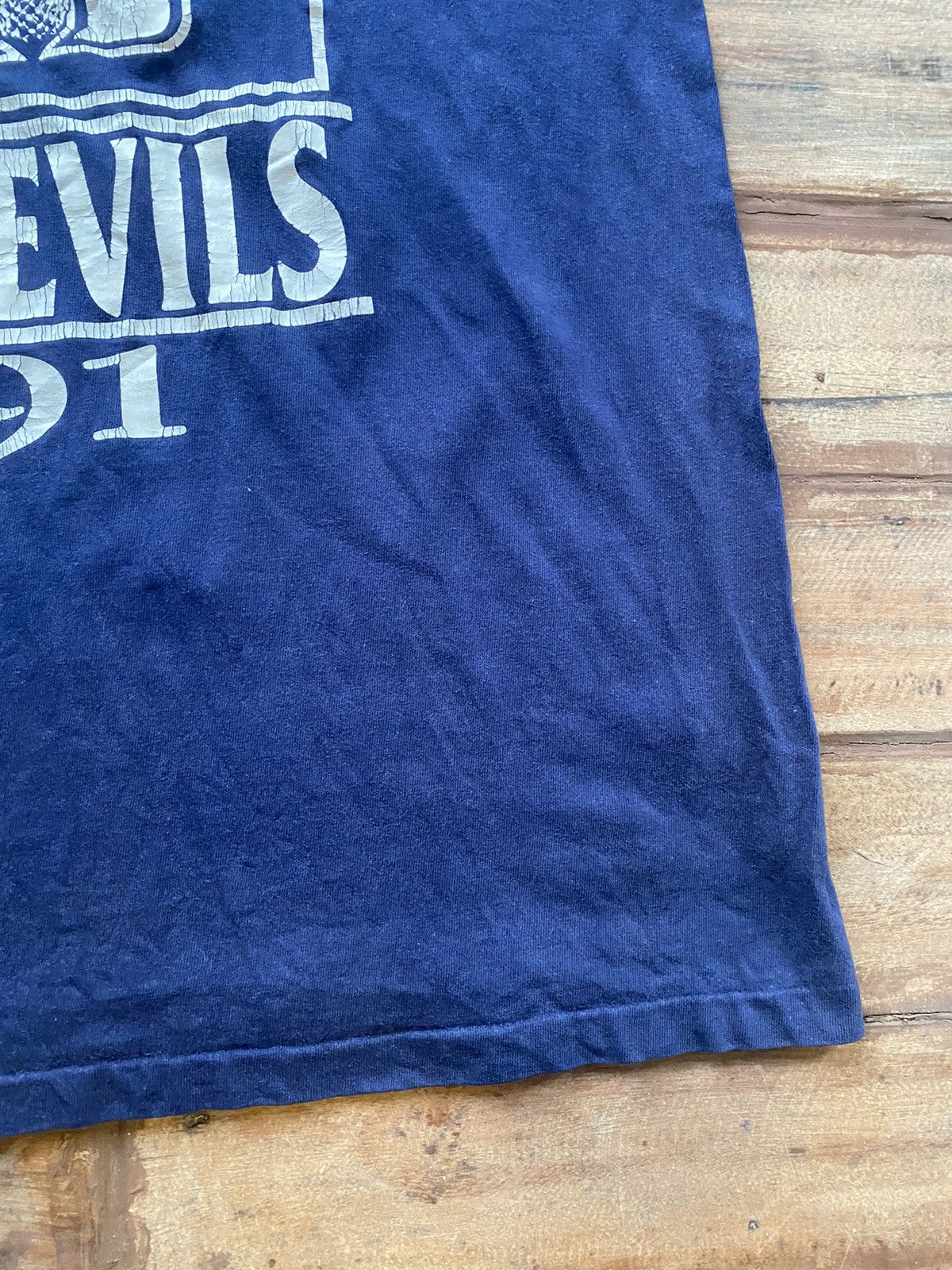 NCAA × Vintage Vintage 1991 Blue Devils T shirt Size US XL / EU 56 / 4 - 5 Thumbnail