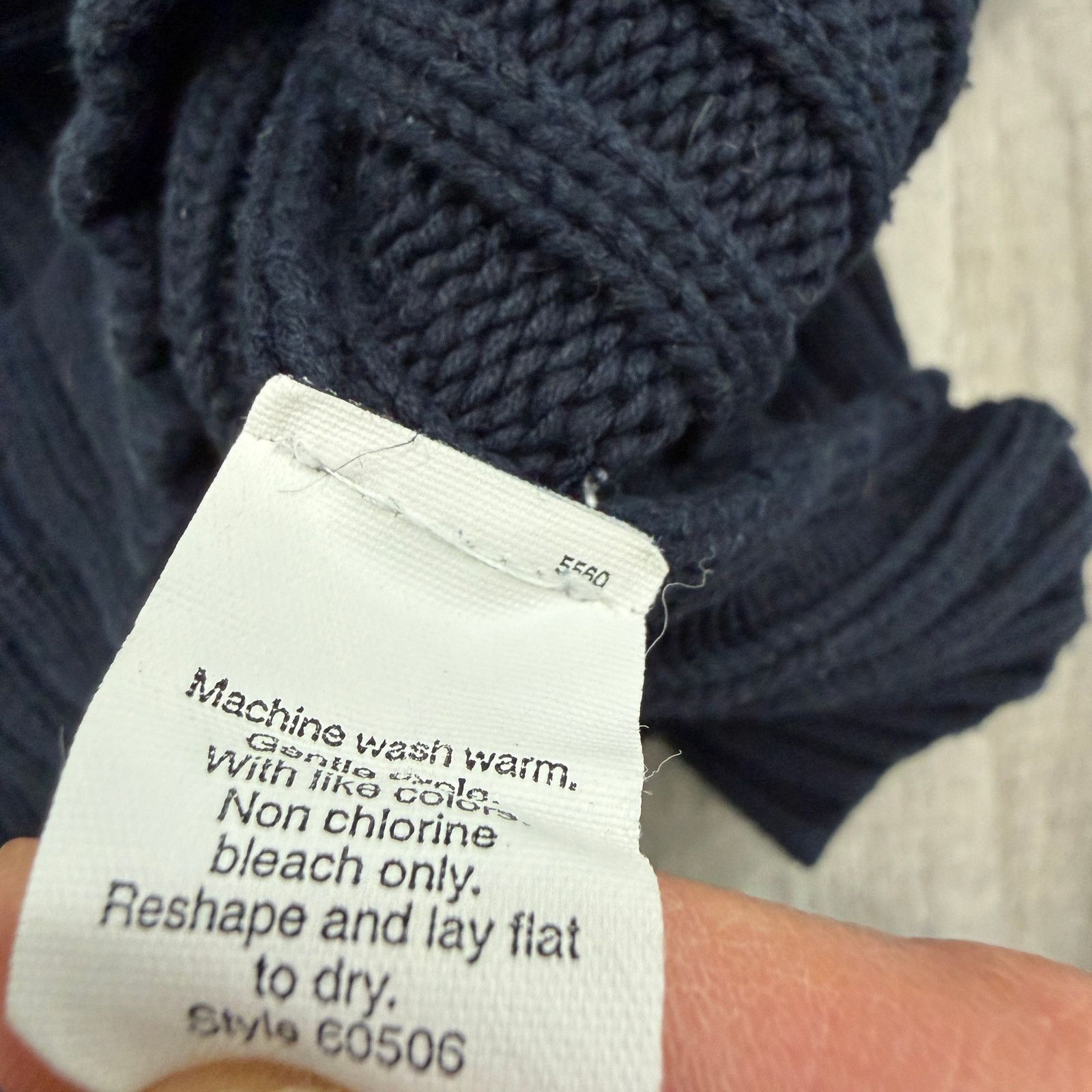 J.Crew Vintage J Crew Quarter Zip Sweater Mens Large Blue Pullover Size US L / EU 52-54 / 3 - 5 Thumbnail