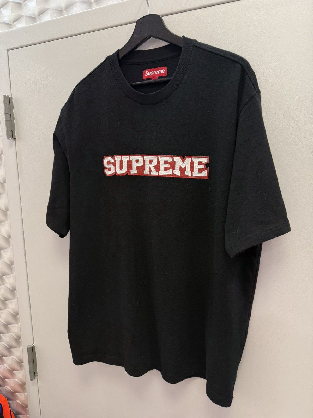 Supreme Supreme Satin Applique Shirt Size US L / EU 52-54 / 3 - 3 Thumbnail