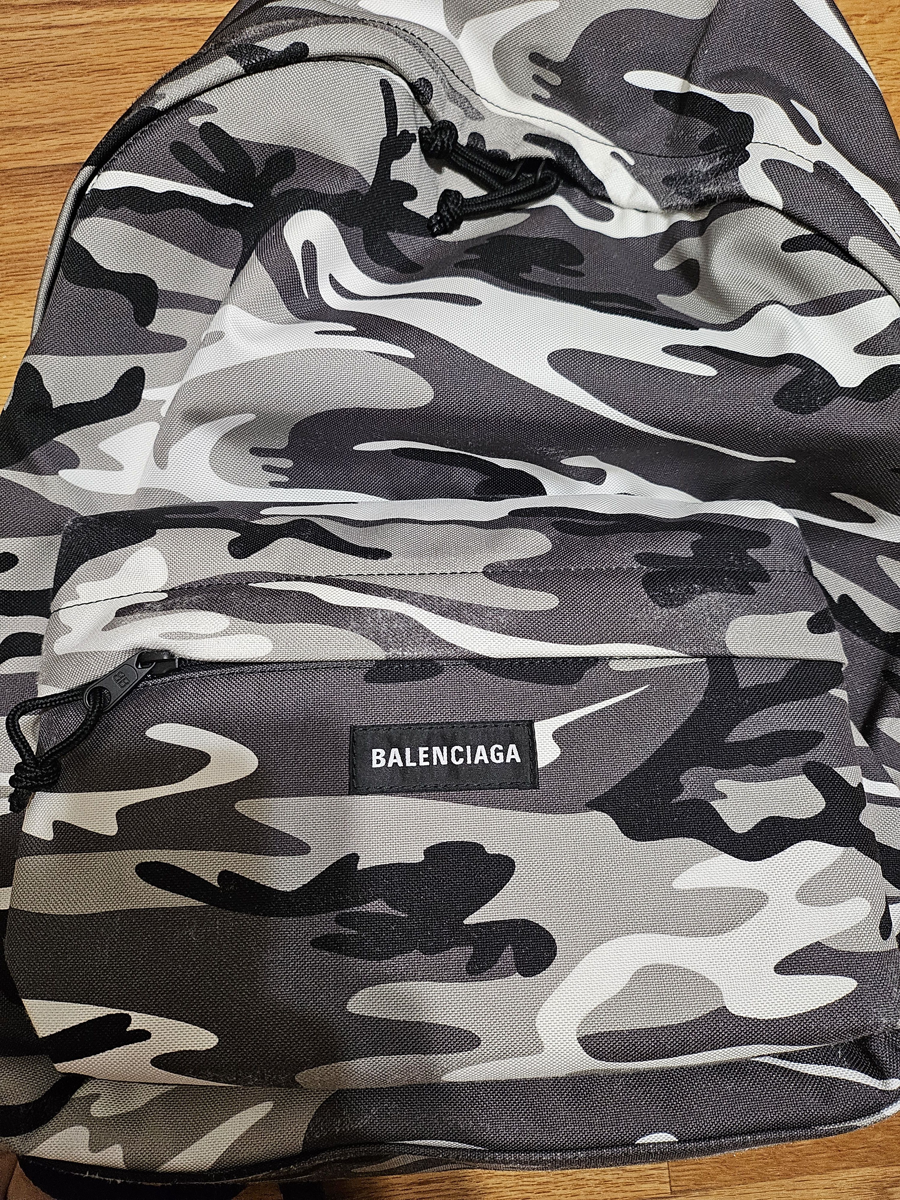 Balenciaga Balenciaga Explorer Backpack Camo Print Distressed Size ONE SIZE - 3 Thumbnail