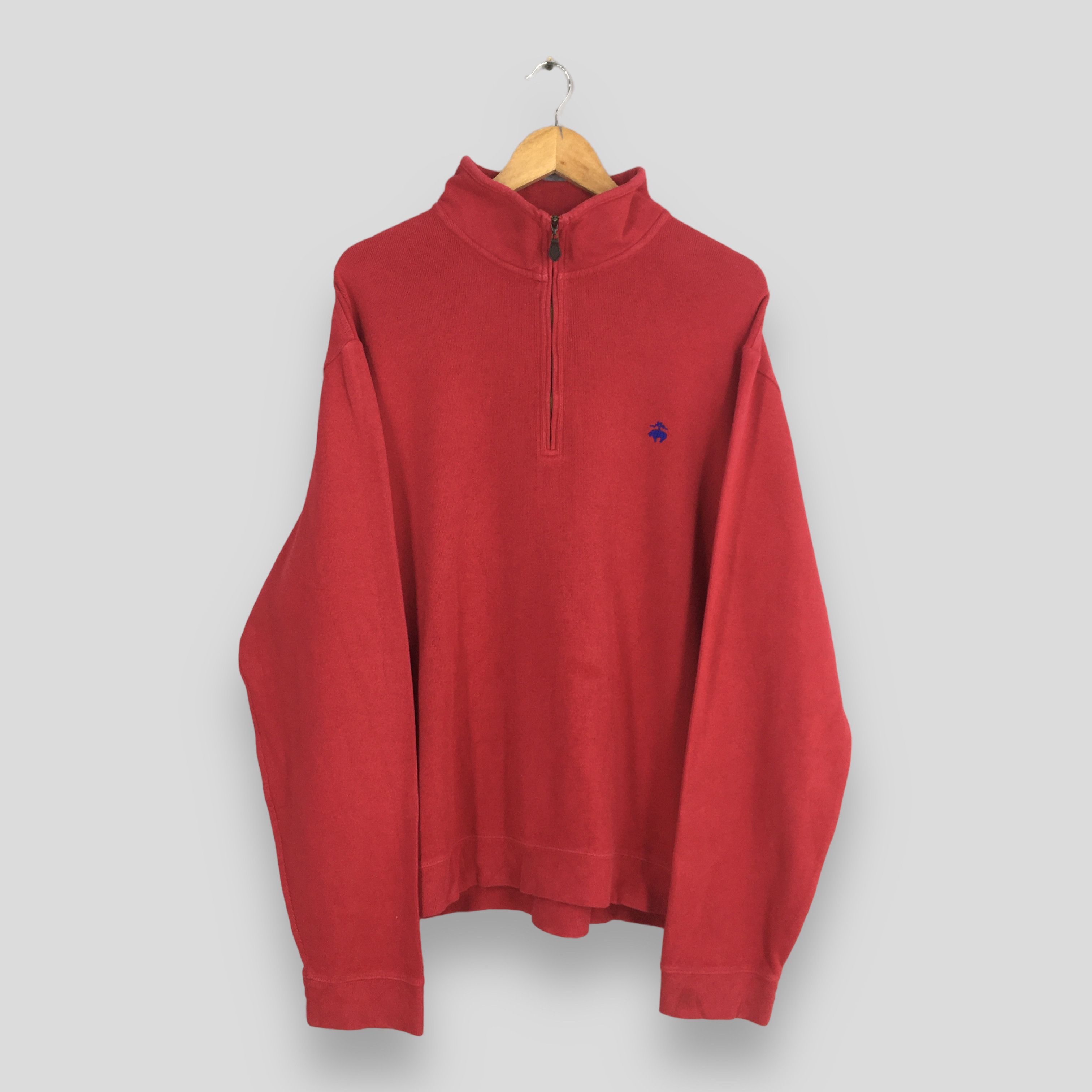Brooks Brothers Vintage Brooks Brothers Zip Up Sweater XLarge Size US XL / EU 56 / 4 - 1 Thumbnail