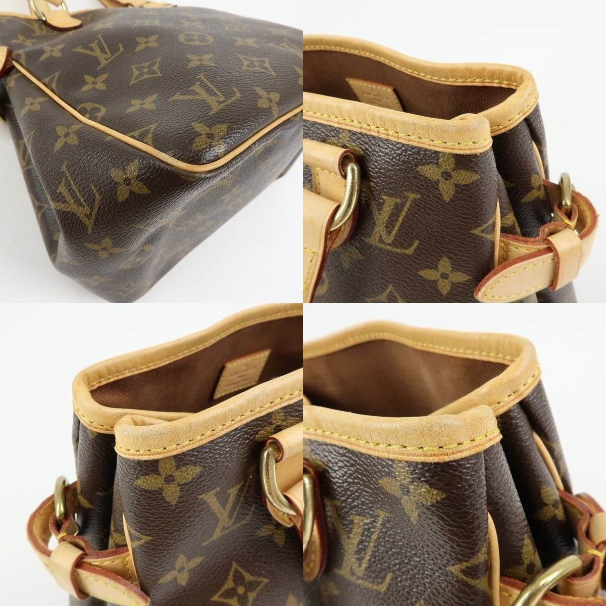 Louis Vuitton Louis Vuitton Monogram Batignolles Tote Brown Size ONE SIZE - 6 Thumbnail