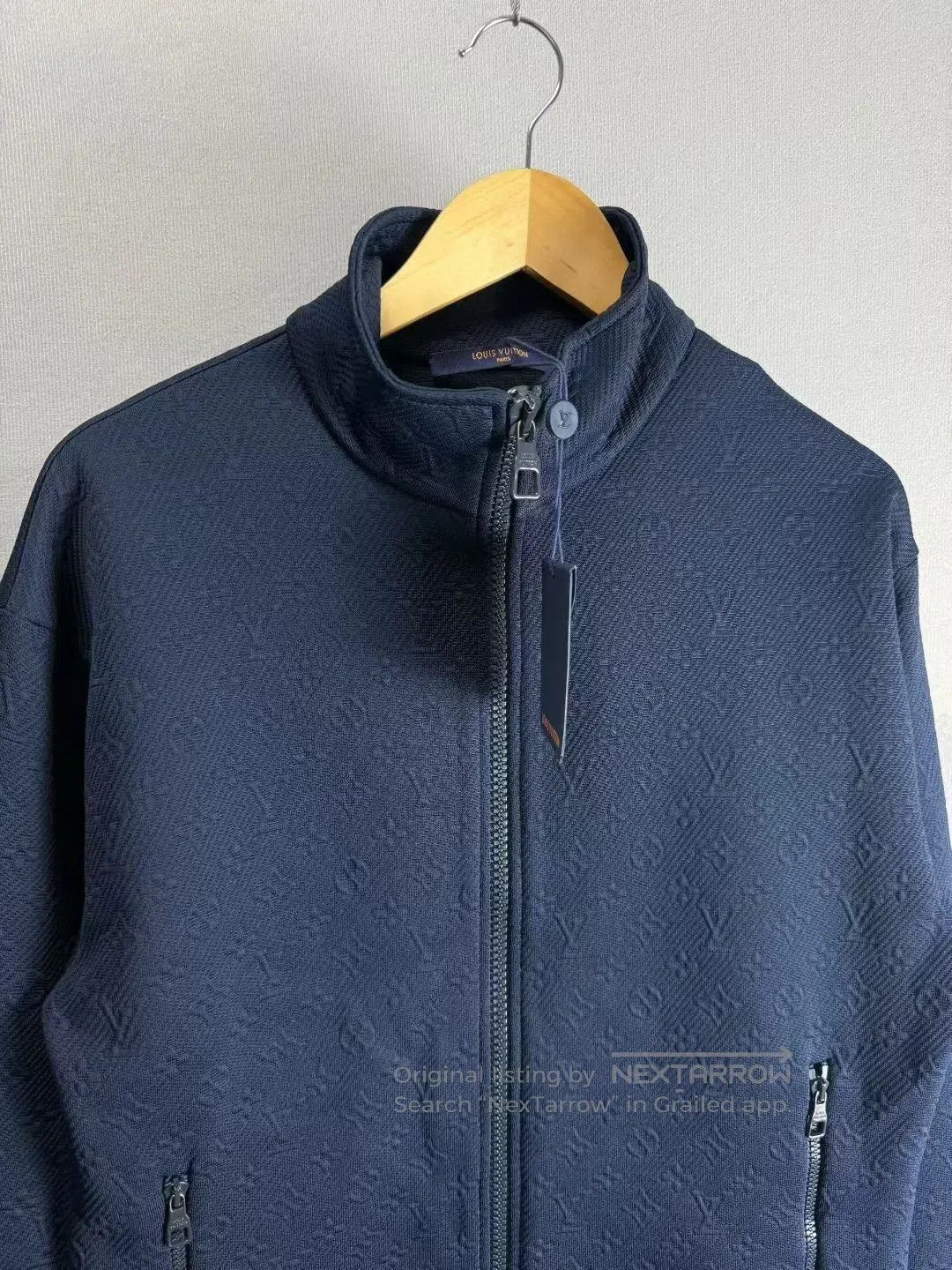 Louis Vuitton Louis Vuitton Dark Blue Monogram Zip Jacket. Size US S / EU 44-46 / 1 - 3 Thumbnail