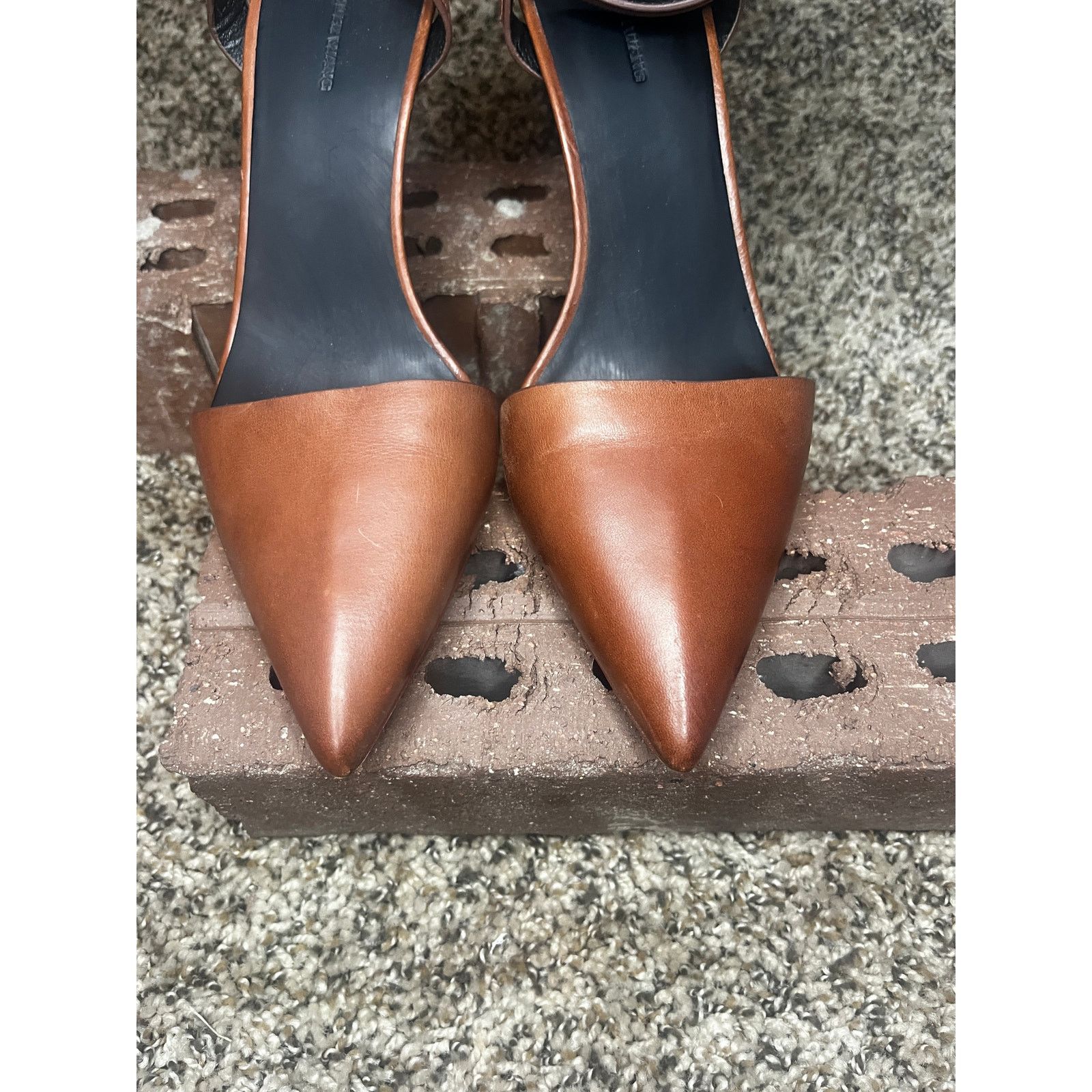 Alexander Wang Alexander Wang Leather Stilettos Heel Pumps Brown Women's 9 Size US 9 / IT 39 - 7 Thumbnail