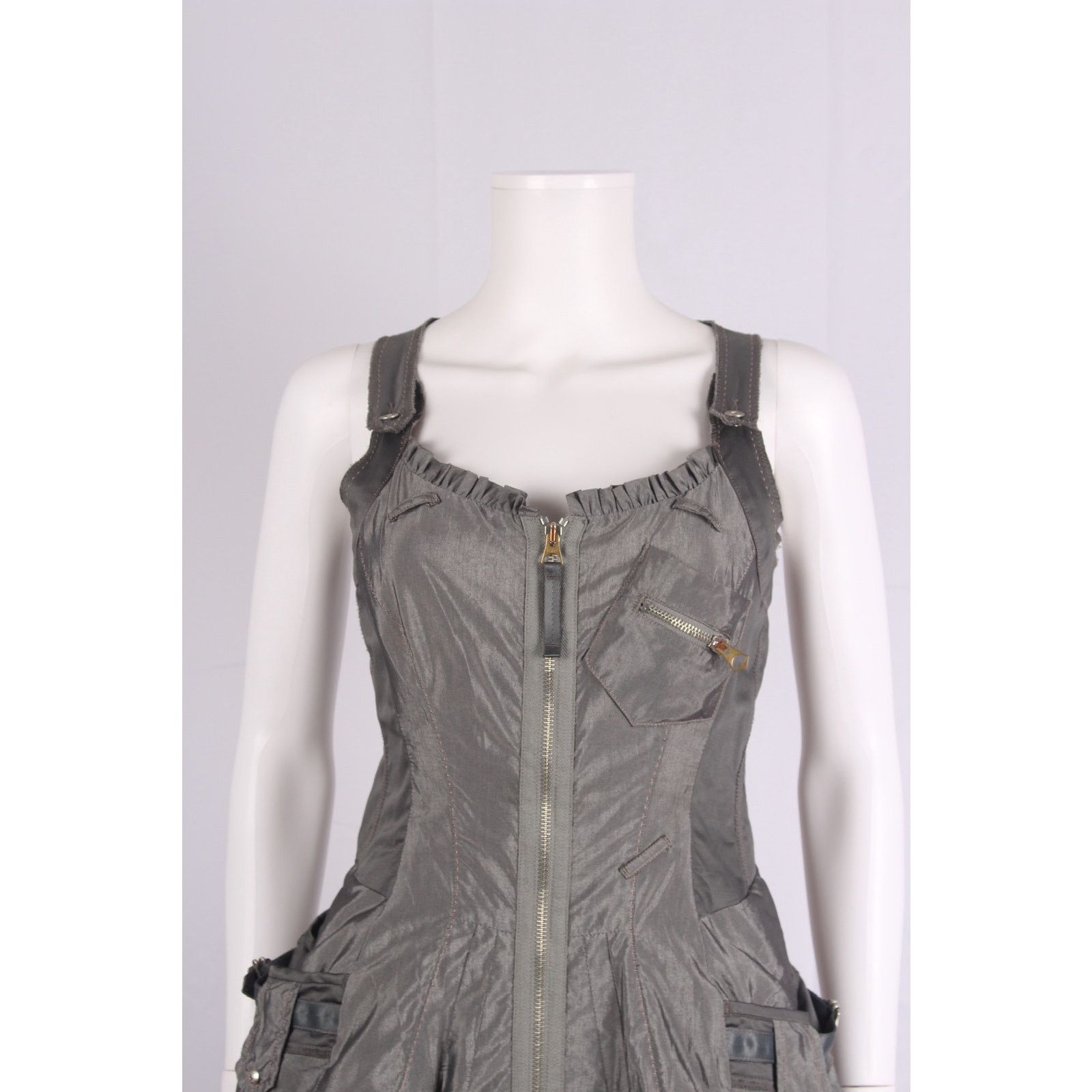 Marithe + Francois Girbaud Marithé François Girbaud Technical Bustier Dress Size XS / US 0-2 / IT 36-38 - 2 Thumbnail