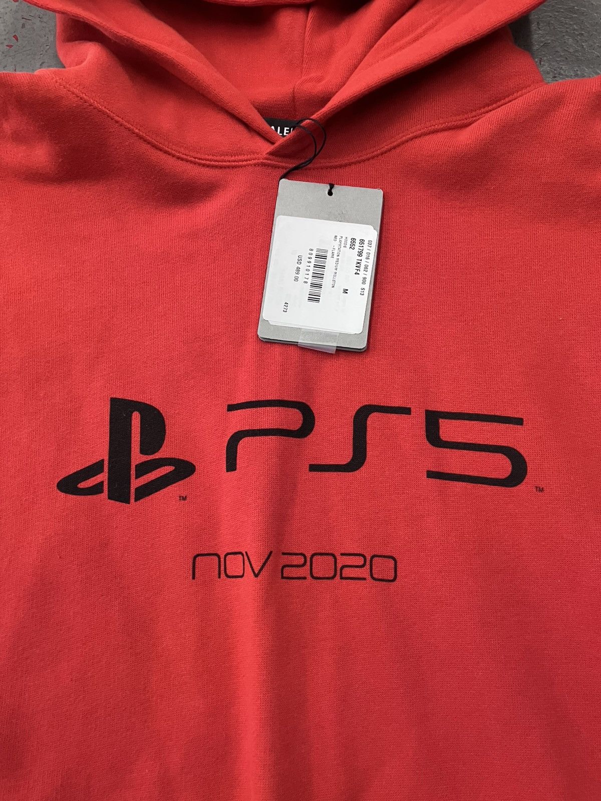 Balenciaga × Playstation NEW Balenciaga x Playstation 5 Hoodie Medium (oversized) Size US M / EU 48-50 / 2 - 4 Thumbnail