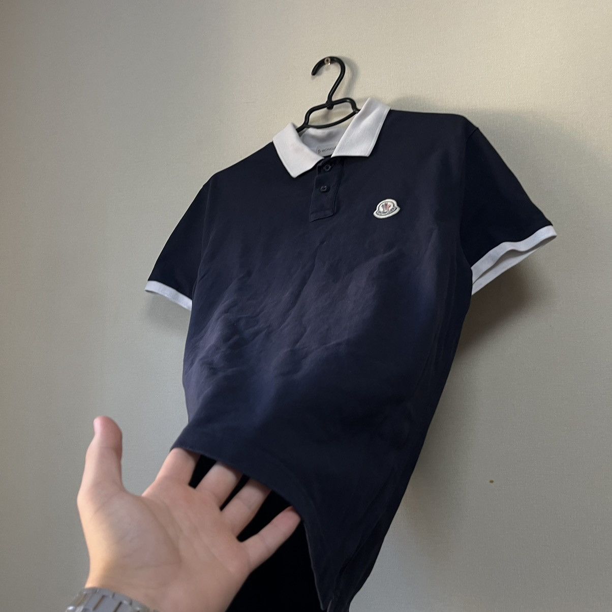 Moncler Moncler Polo T-Shirt Size US XL / EU 56 / 4 - 4 Thumbnail