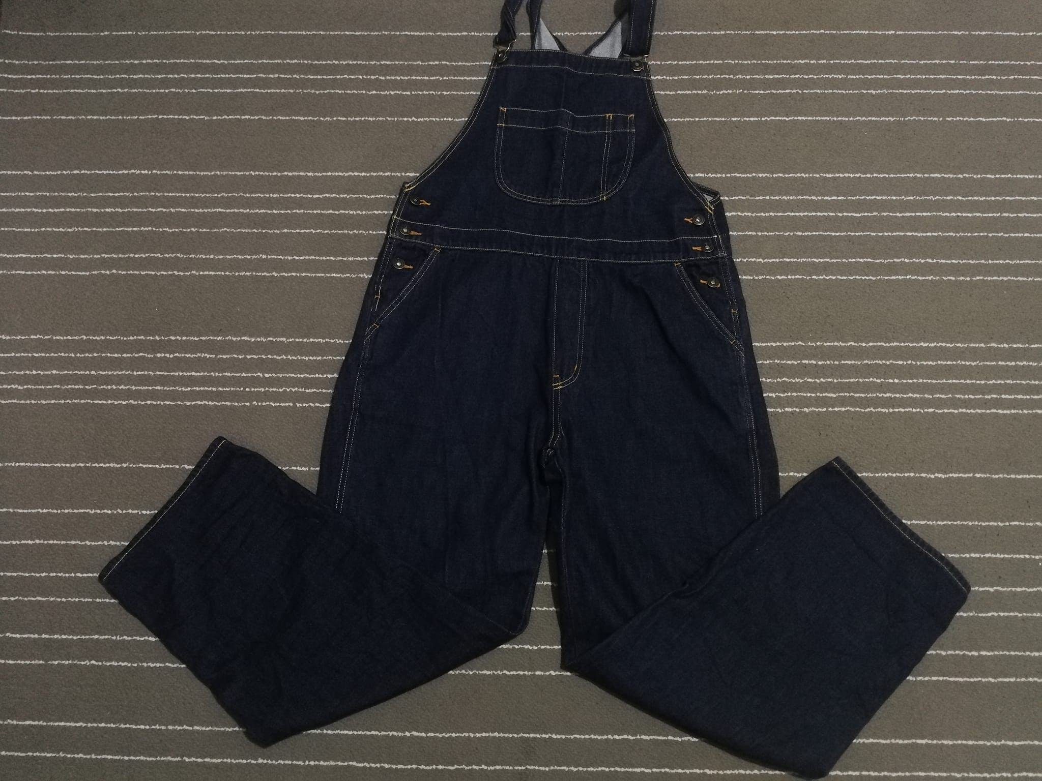 image of Designer Samansa Mos2 Overall Denim W32-36 in Blue, Women's