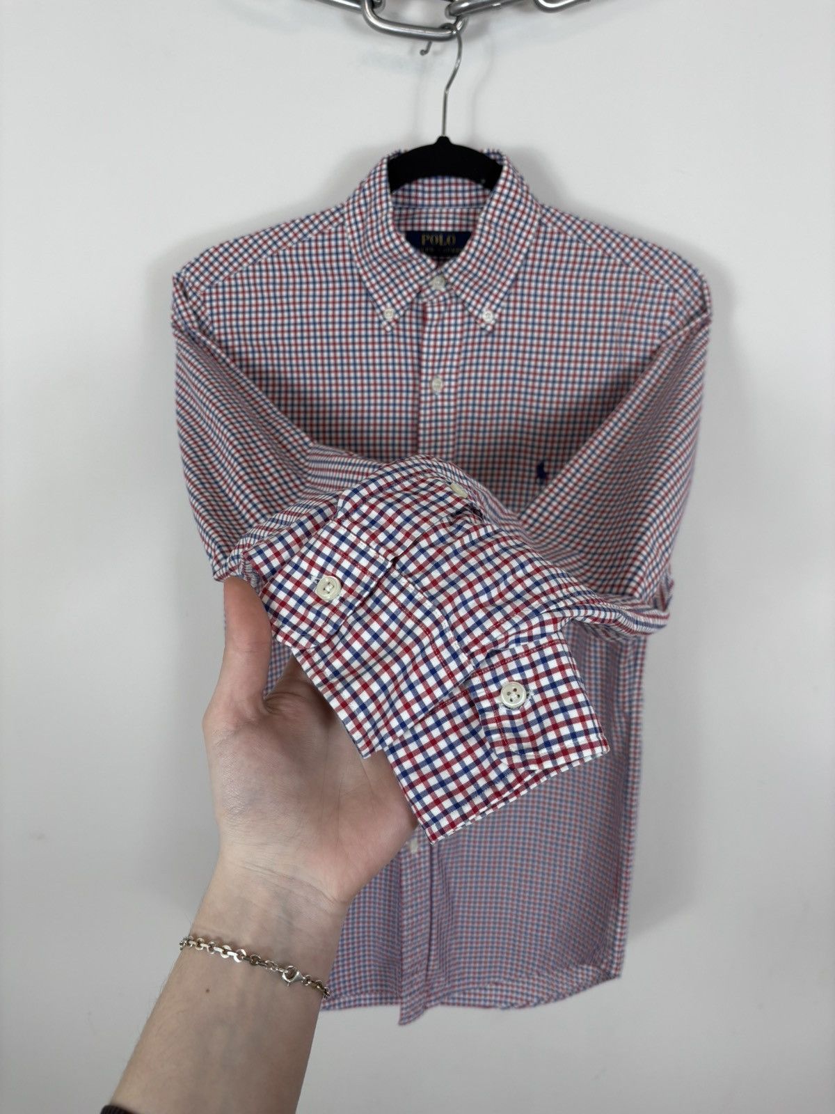 Polo Ralph Lauren Polo Ralph Lauren Men’s Gingham Check Button Down Shirt Size US XS / EU 42 / 0 - 7 Thumbnail