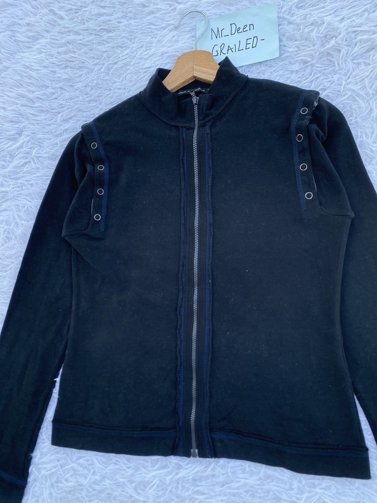Marithe + Francois Girbaud Rare Marithe Francois Girbaud Zipped Sweater Jacket Size US M / EU 48-50 / 2 - 7 Thumbnail