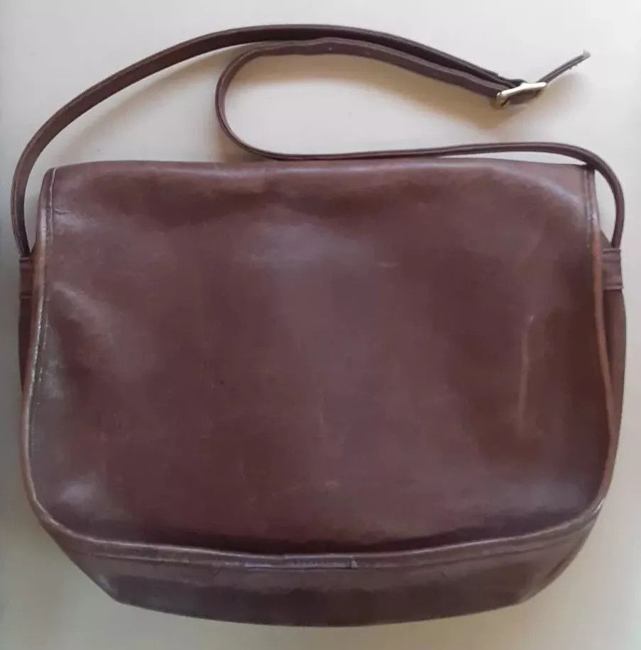 Ardene Unisex Leather Shoulder Messenger Bag Swaine Adeney London Size ONE SIZE - 2 Thumbnail