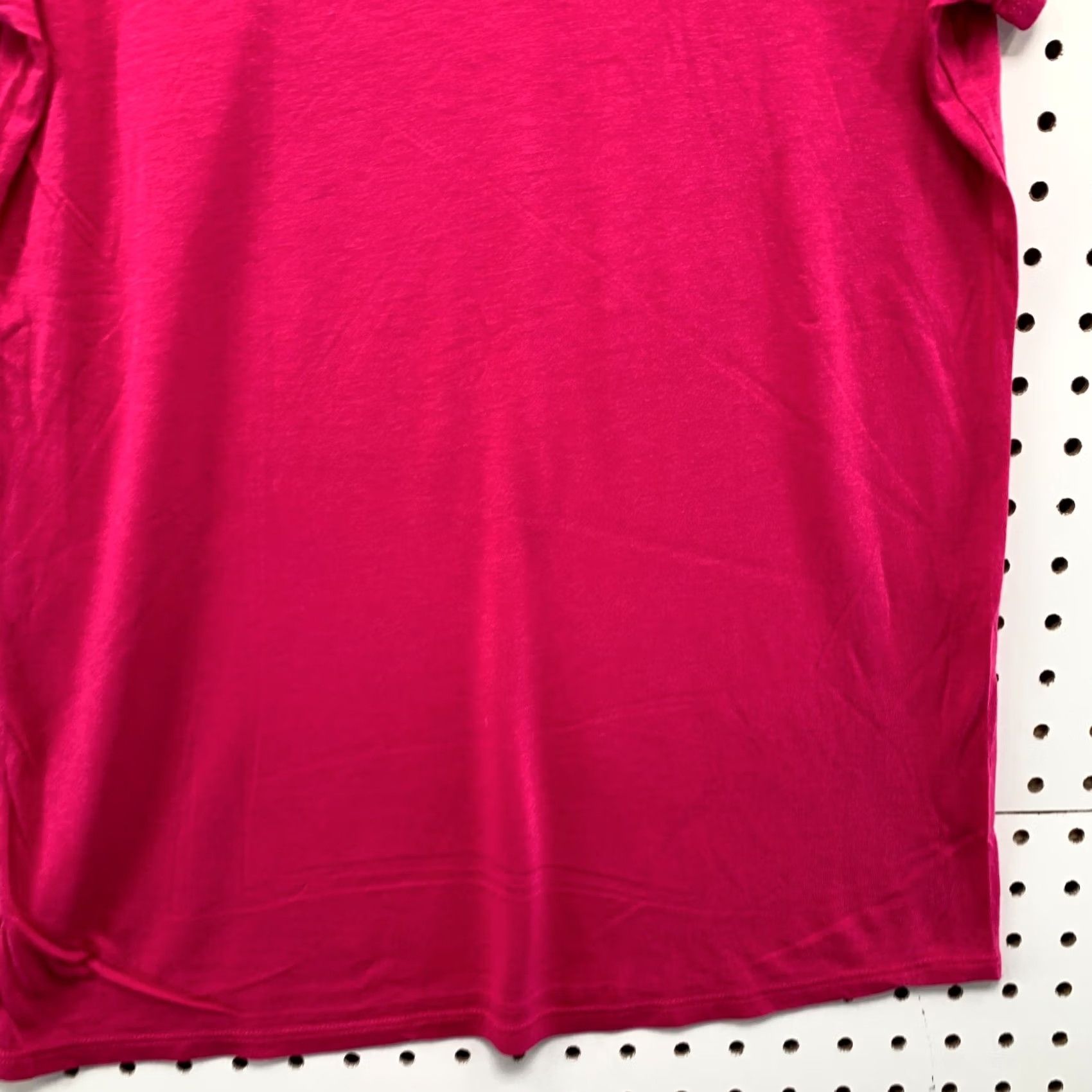 Vince Vince Lightweight V Neck Pink Top Shirt Womens Large Short Sleeve 17.5x26 Size L / US 10 / IT 46 - 7 Thumbnail