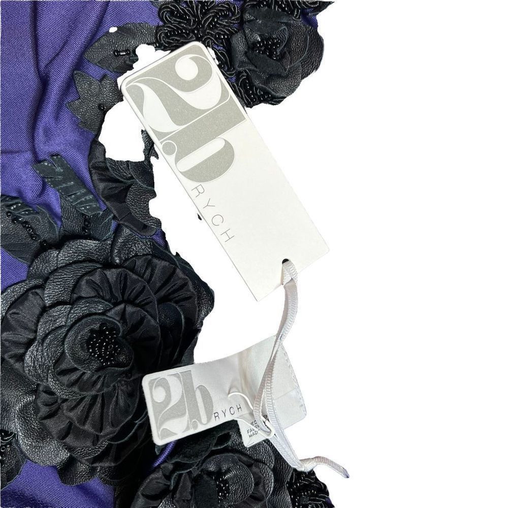Ne-Net NWT 2B.Rych sleeveless purple dress flowers Size S / US 4 / IT 40 - 10 Thumbnail